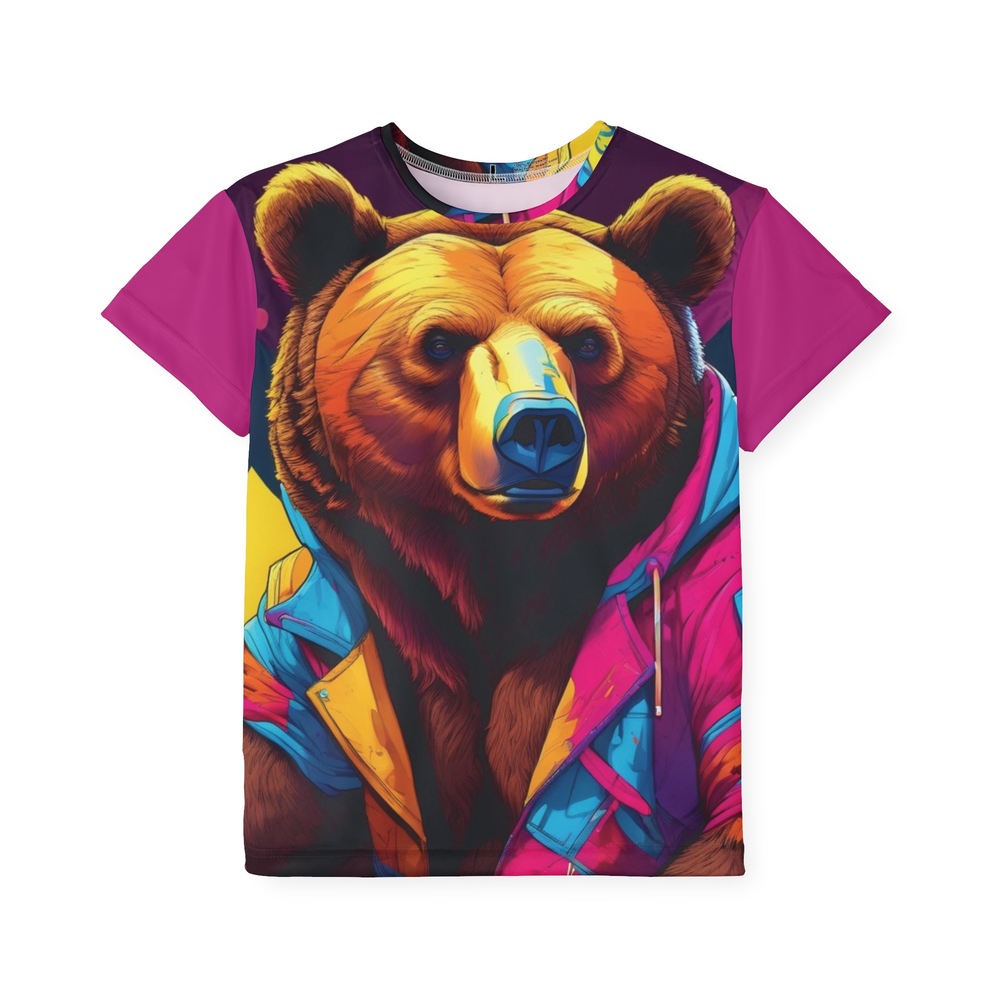 Kids T-Shirt Bear Design Gift 