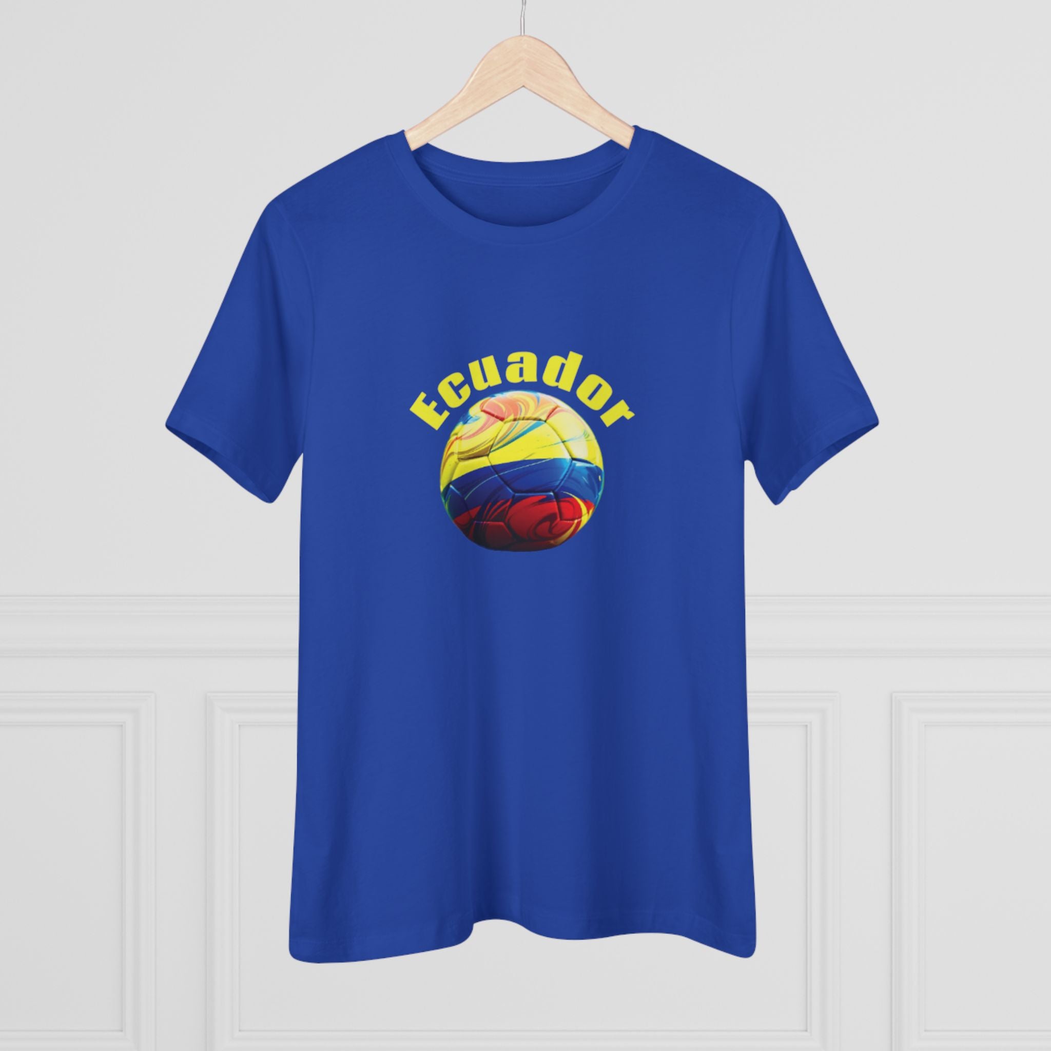Ecuador Soccer Ball Graphic Tee