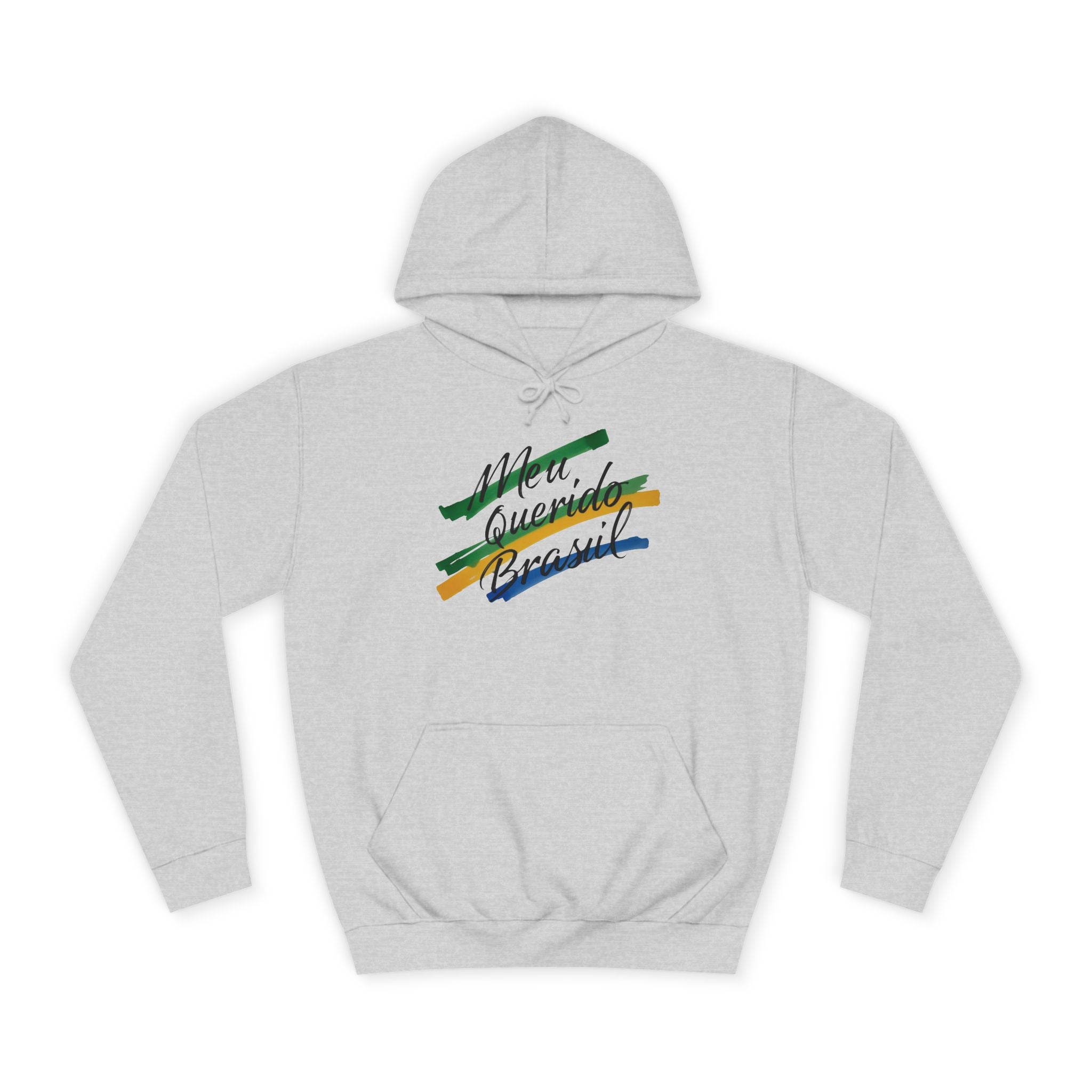 Moletom Universitário Unisex - 'Meu Querido Brasil' - Casual Comfort for Students