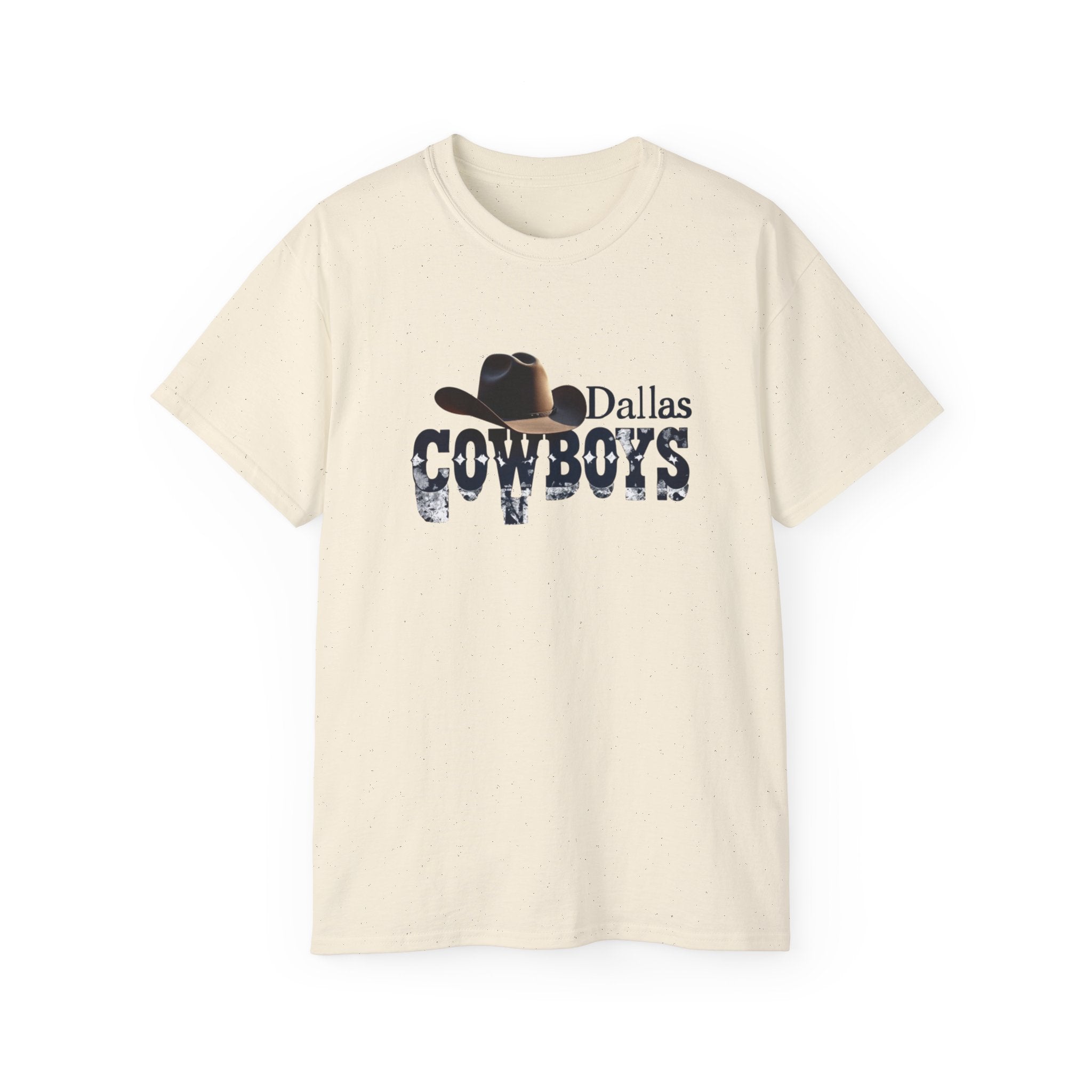 Dallas Cowboys Unisex Ultra Cotton Tee - Perfect for Game Day, Sports Fans, Casual Wear, Gifts, NFL Merchandise