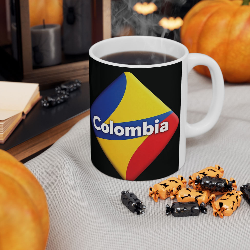 Taza de cerámica colombiana (11 oz, 15 oz)