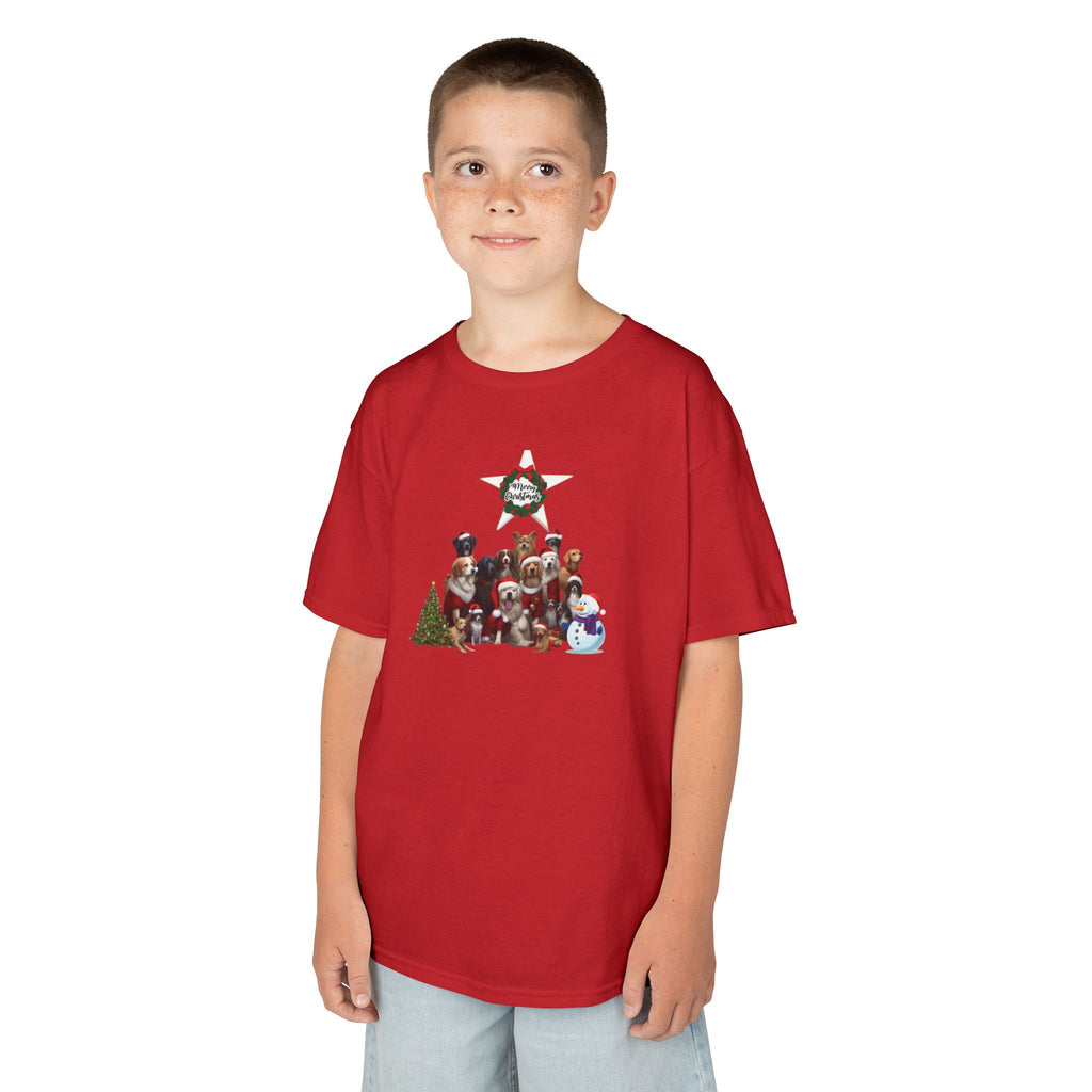 Christmas Kids Tee with Fun Holiday Design