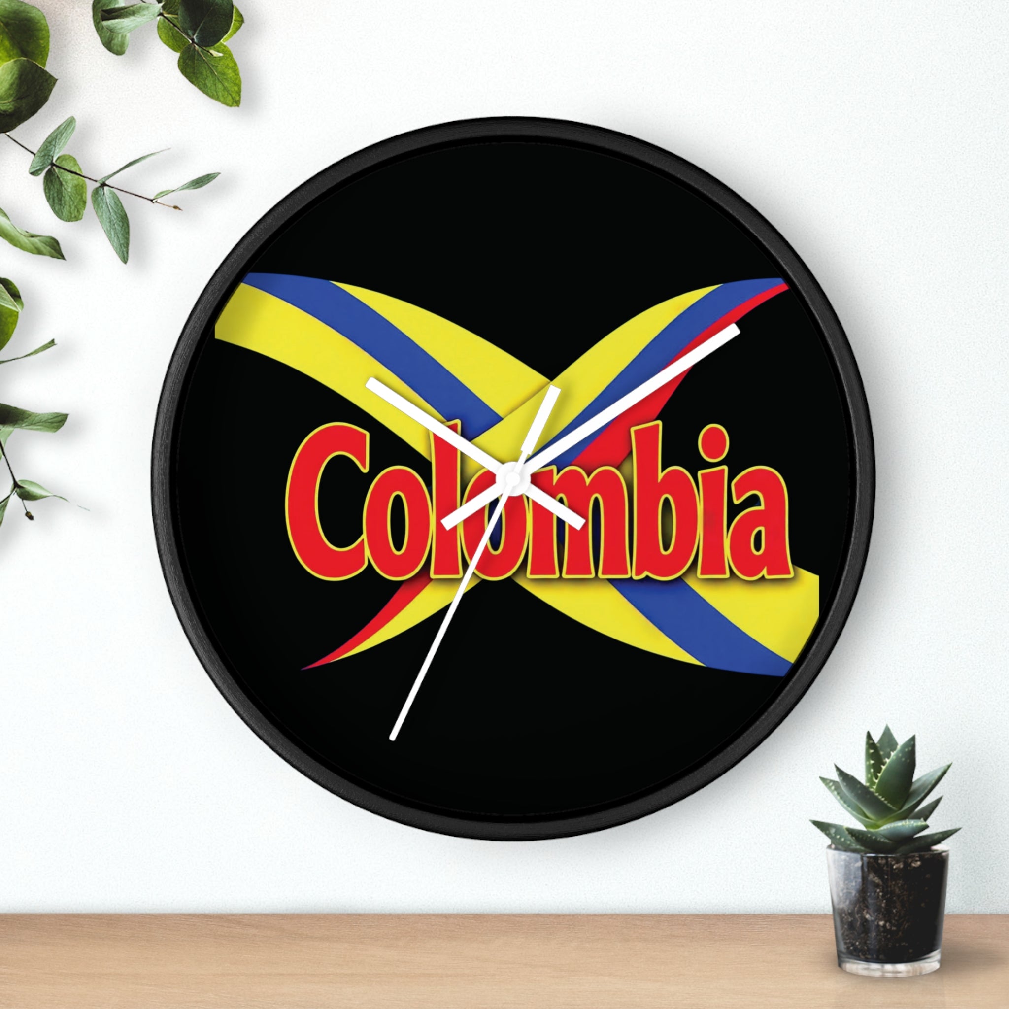 Reloj de pared colombiano