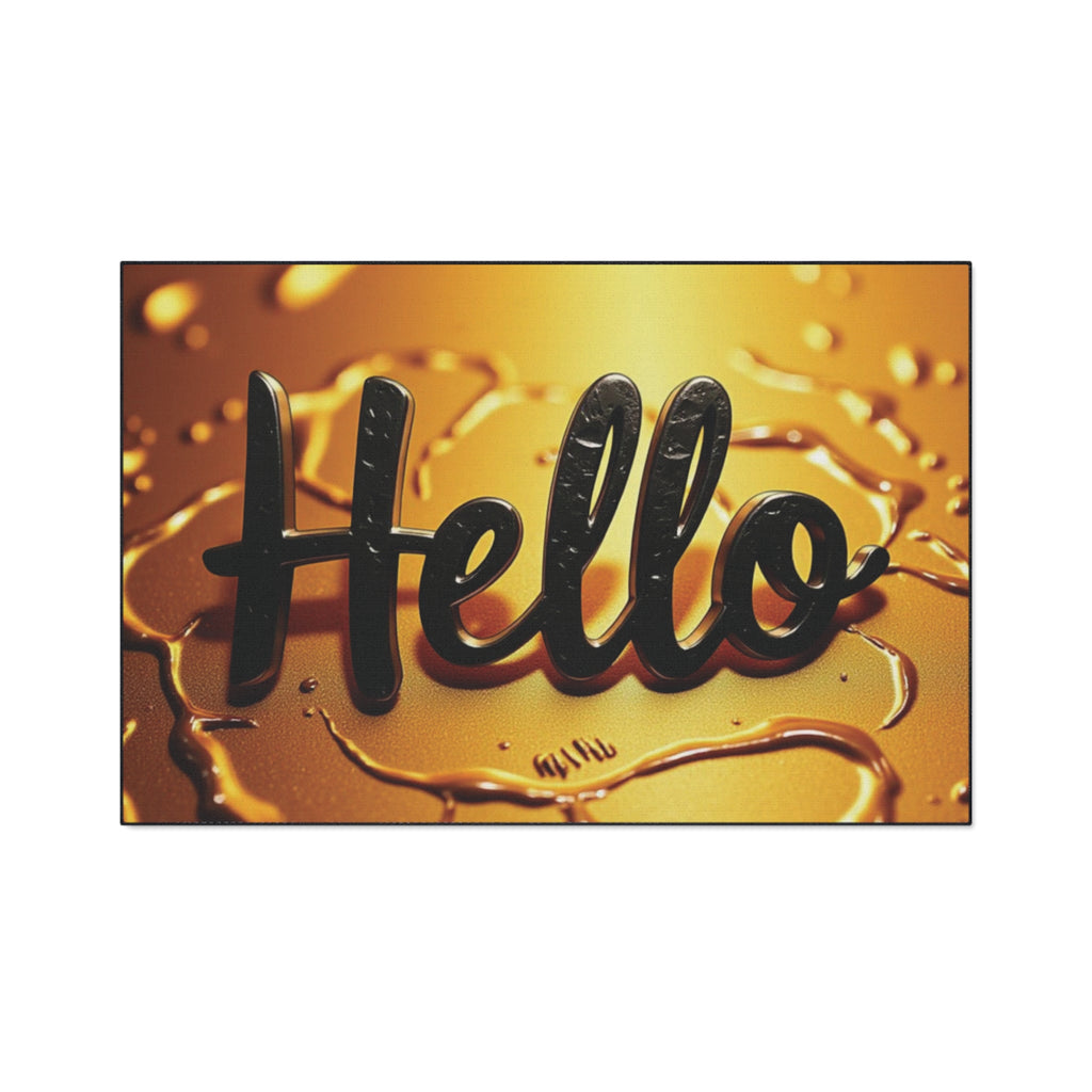 ' Hello ' Heavy Duty Floor Mat - Stylish and Durable Entryway Decor
