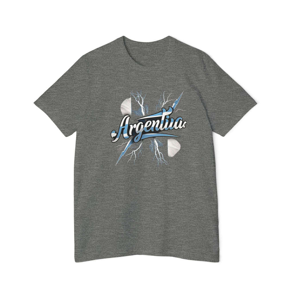 Camiseta gráfica de Argentina: estilo casual, unisex, hecha en EE. UU.