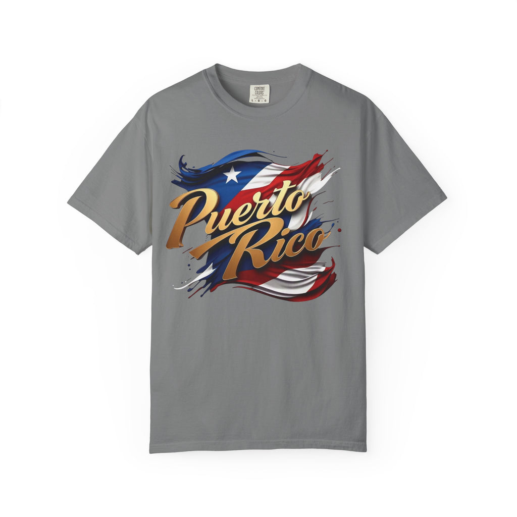 Puerto Rican tie-dye t-shirt