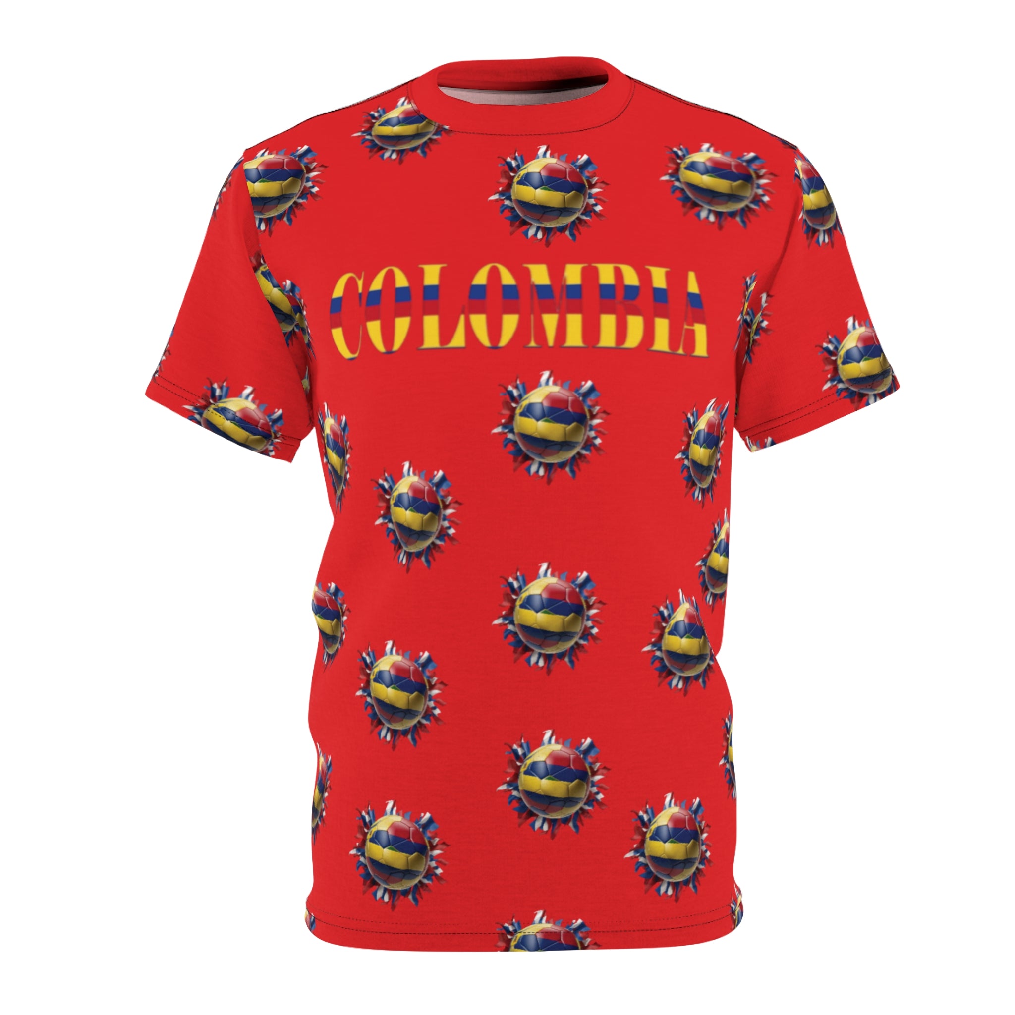Camiseta colombiana unisex - Tejido de microfibra suave y de primera calidad