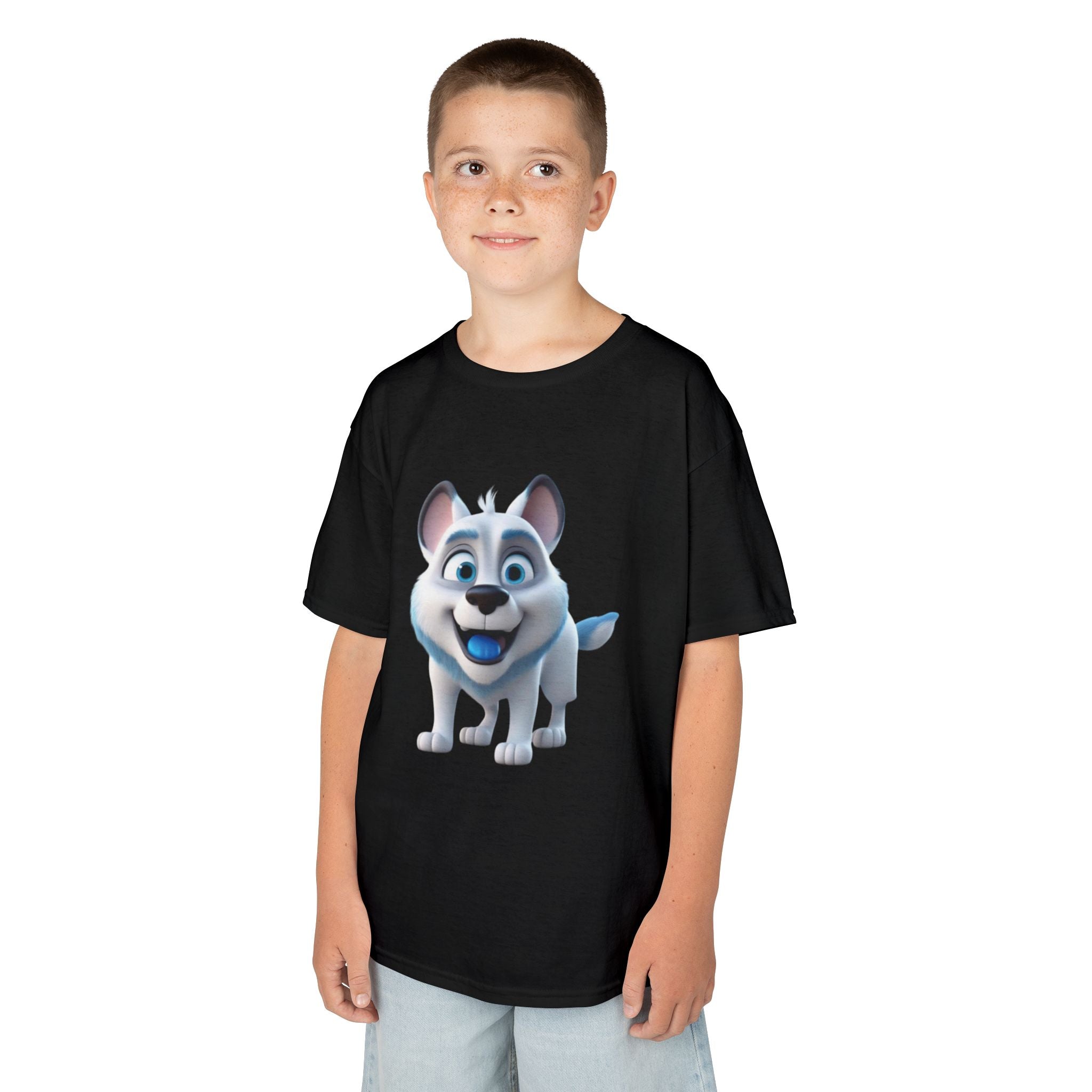 Kids Tee Happy Dog Lovers Gift 