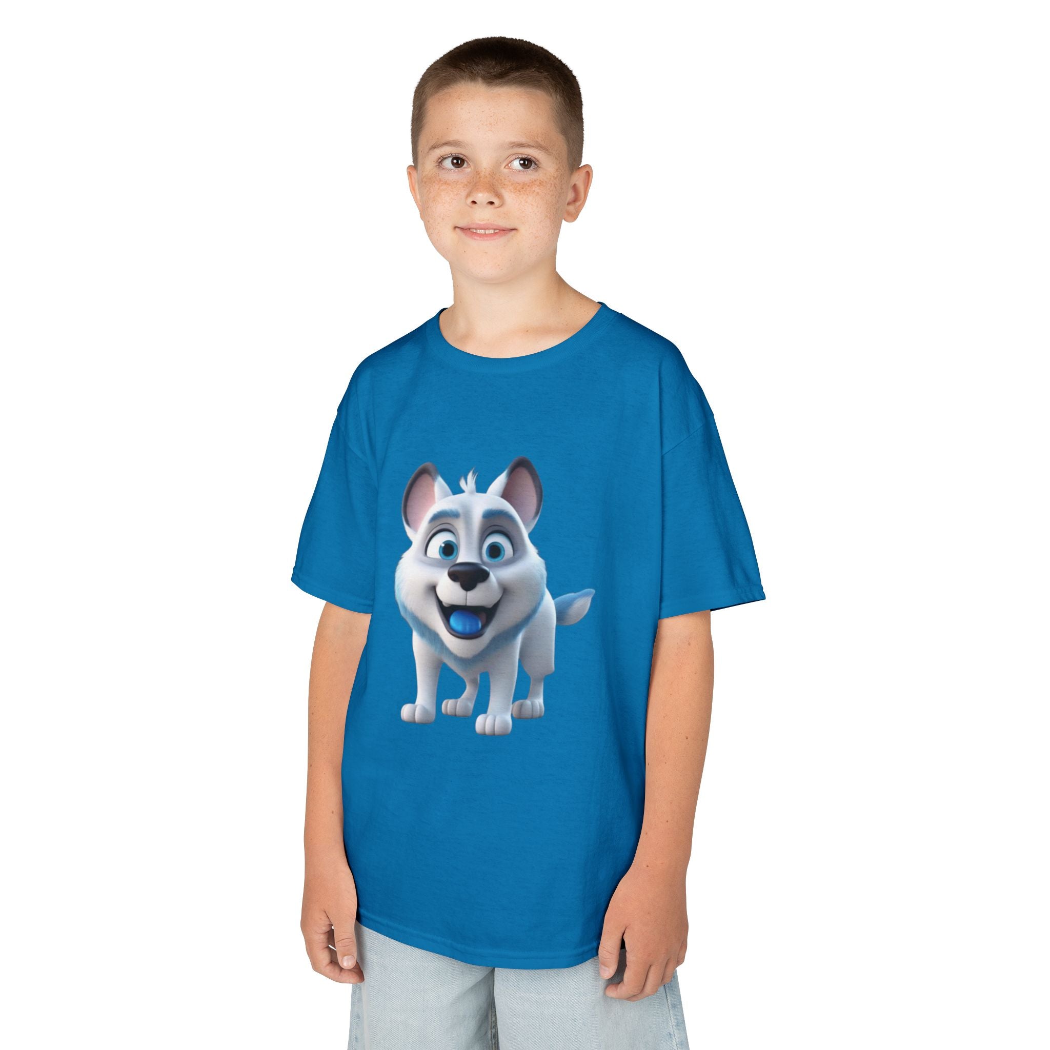 Kids Tee Happy Dog Lovers Gift 
