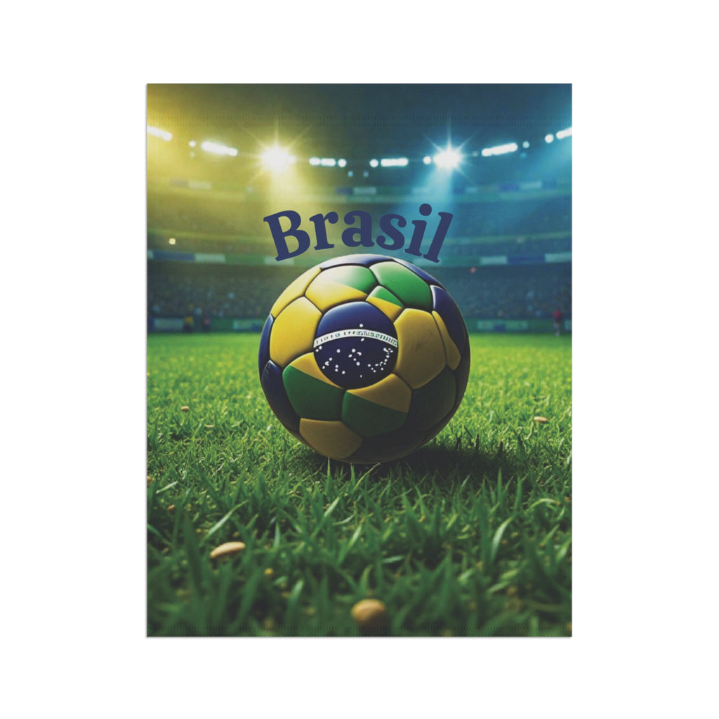 Brasil Soccer Garden Flag – Football Stadium Yard Banner