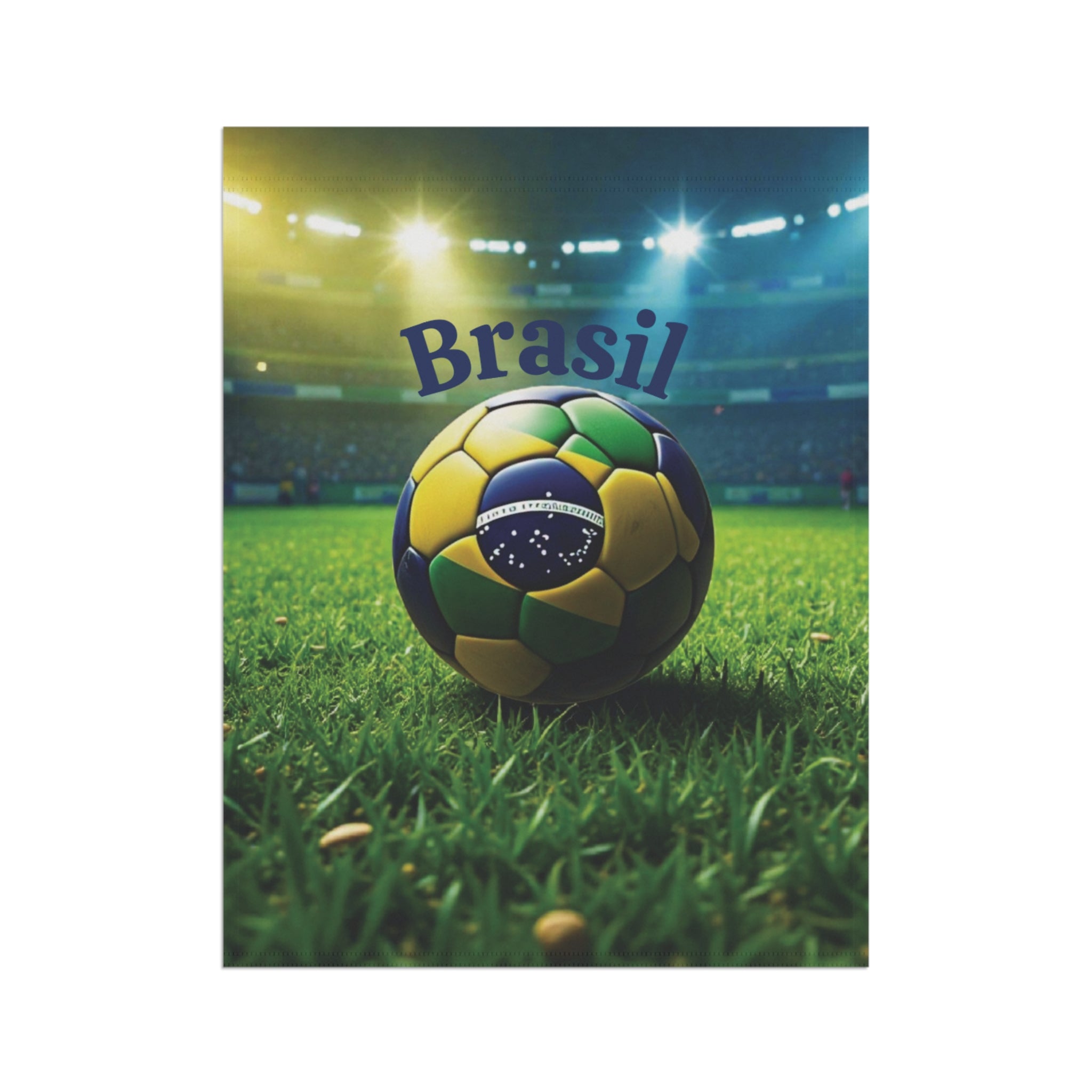 Brasil Soccer Garden Flag – Football Stadium Yard Banner