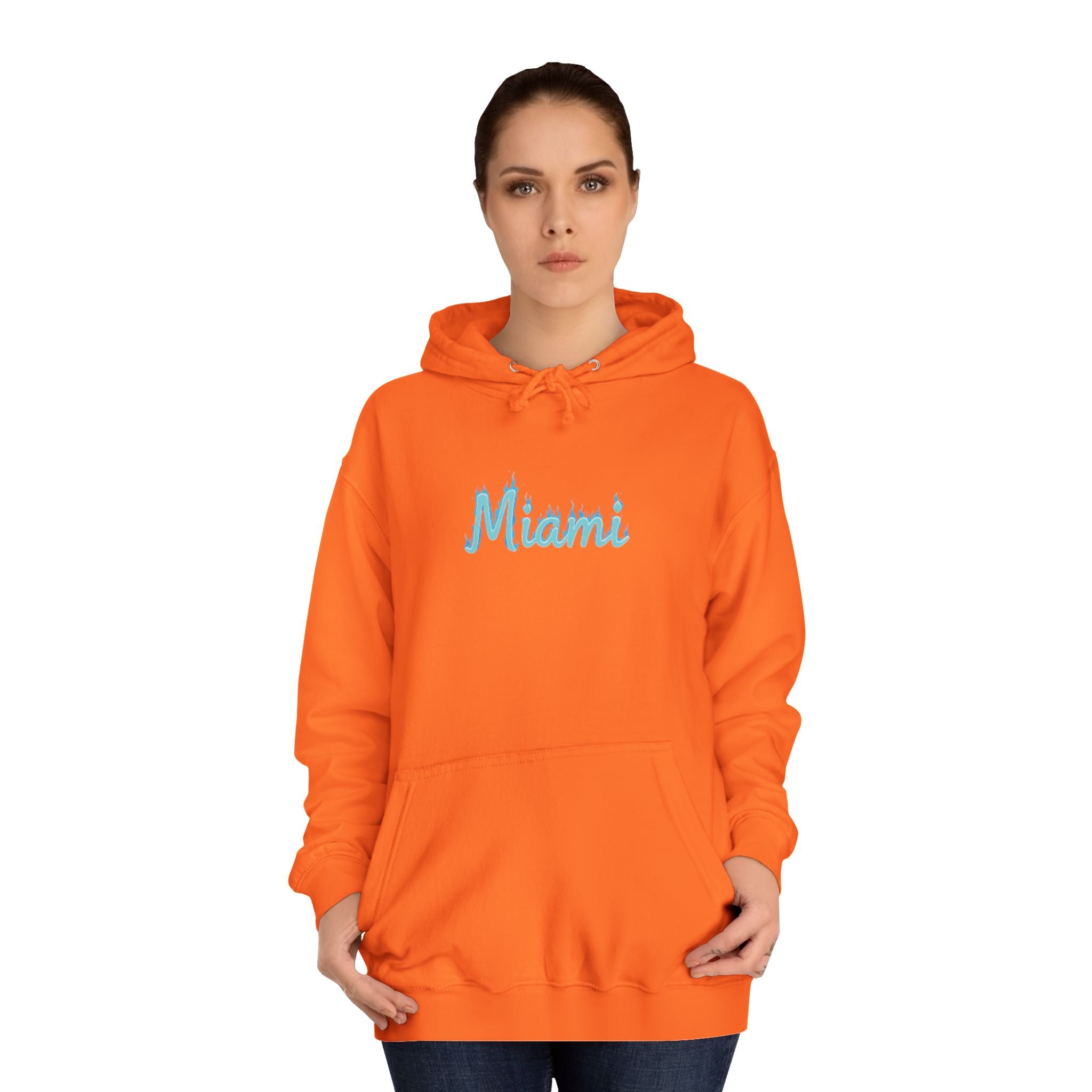 Miami Unisex College Hoodie | Cozy Casual Style, College Apparel, Gift for Students, Summer Vibes, Beachwear 