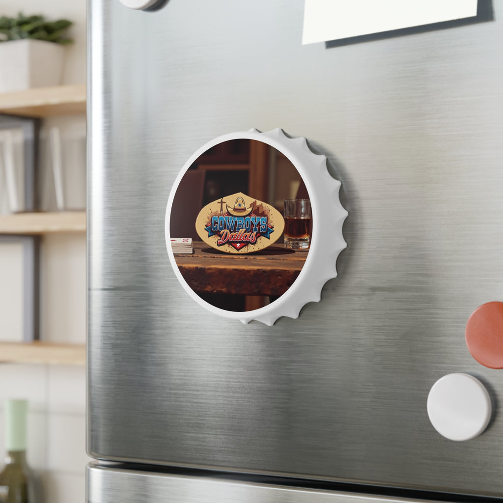 Cowboys Dallas Bottle Opener, Retro Barware, Gifts for Him, Unique Kitchen Decor, Beer Lover's Must-Have, Western Theme Party 