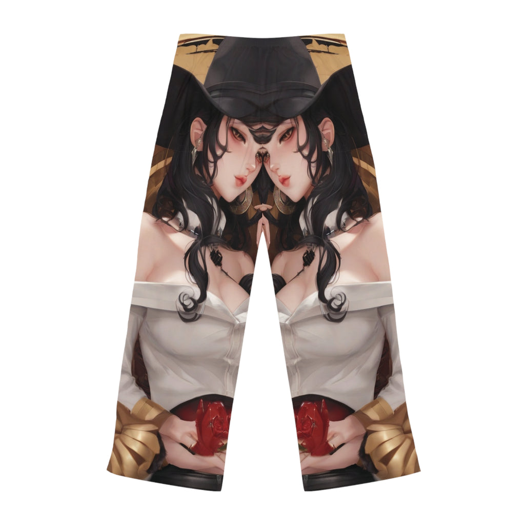 Beautiful Women's Pajama Pants AI Image 