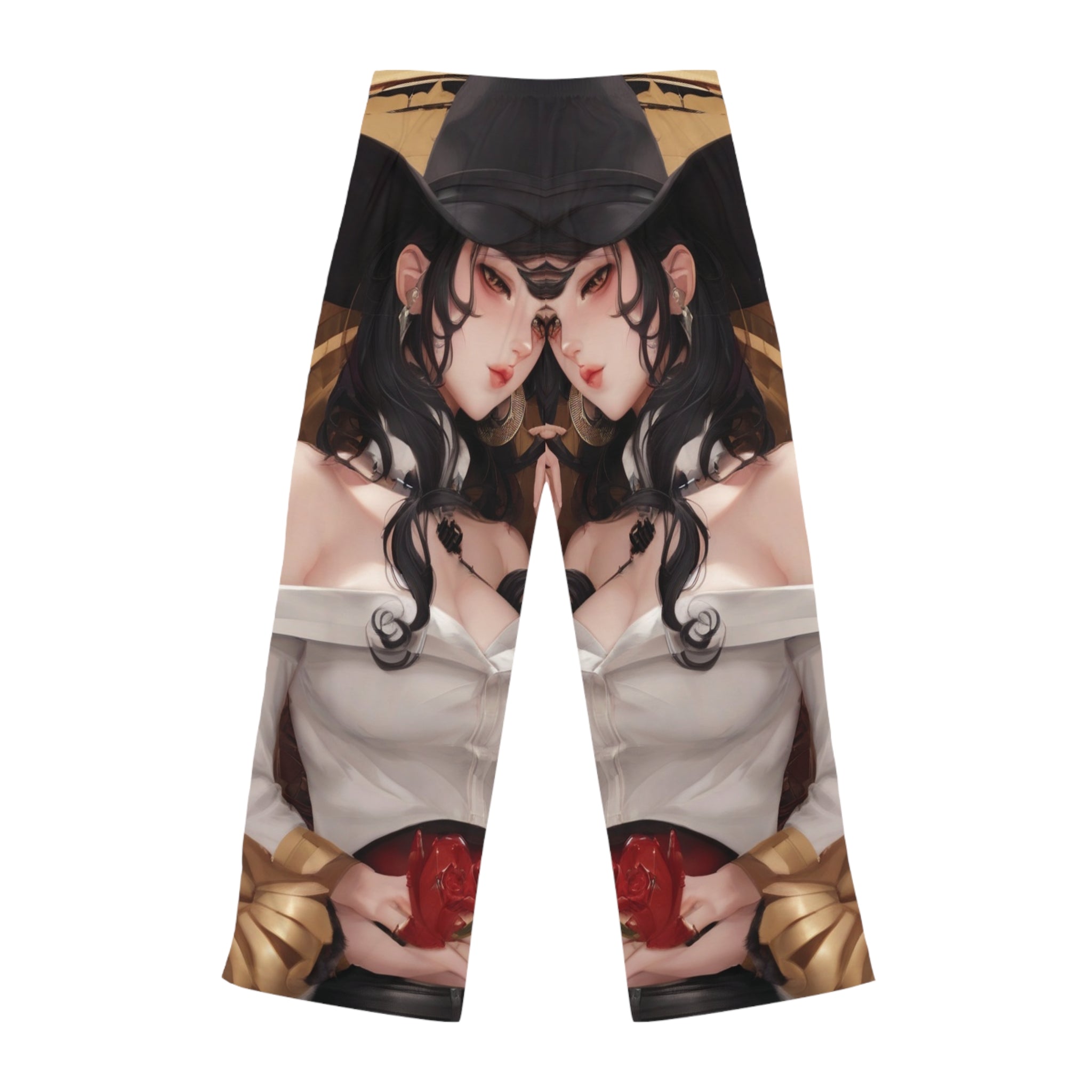 Beautiful Women's Pajama Pants AI Image 