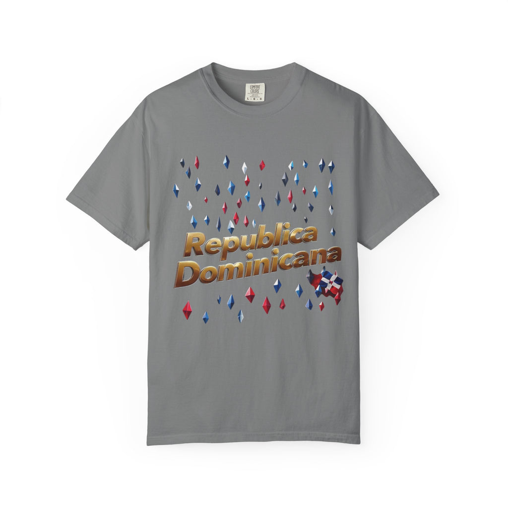 Unisex Garment-Dyed T-Shirt - Dominican Republic Celebration T-Shirt
