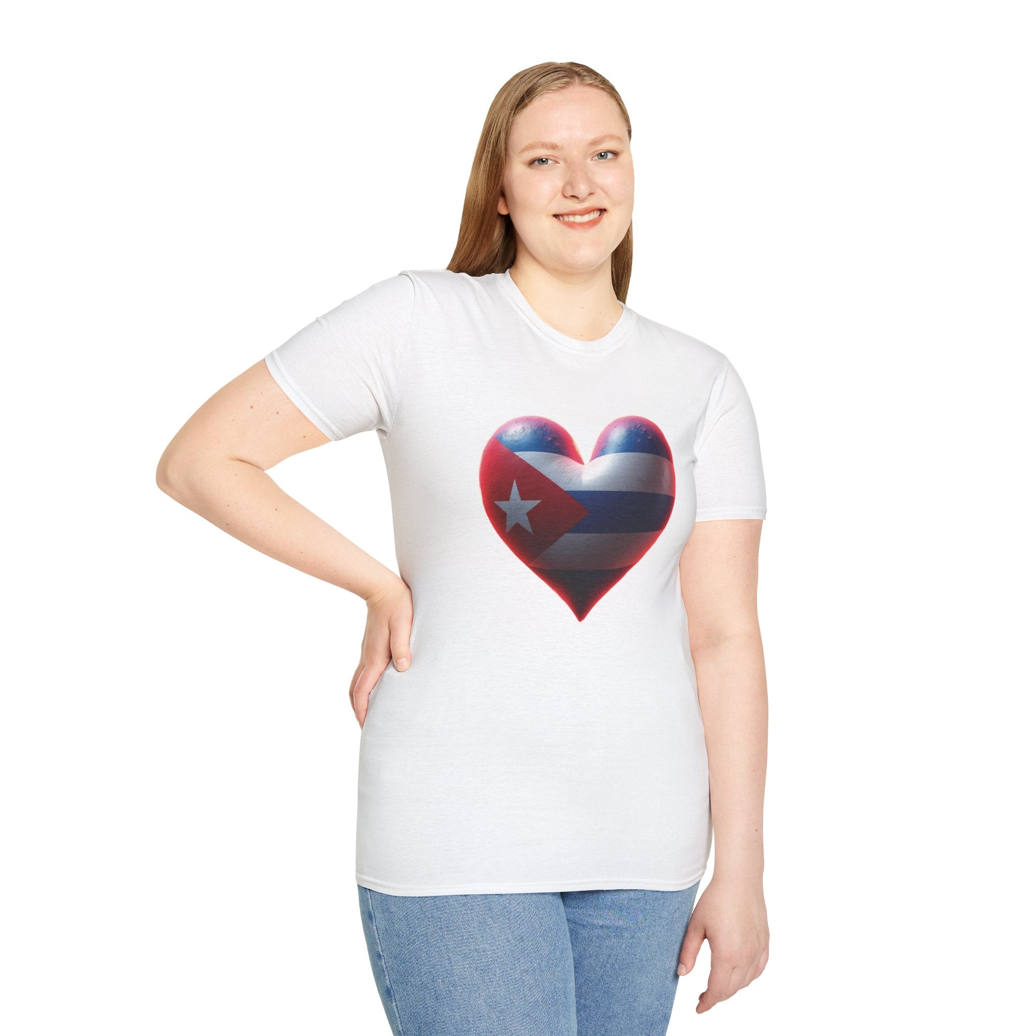 Camiseta cubana unisex de estilo suave