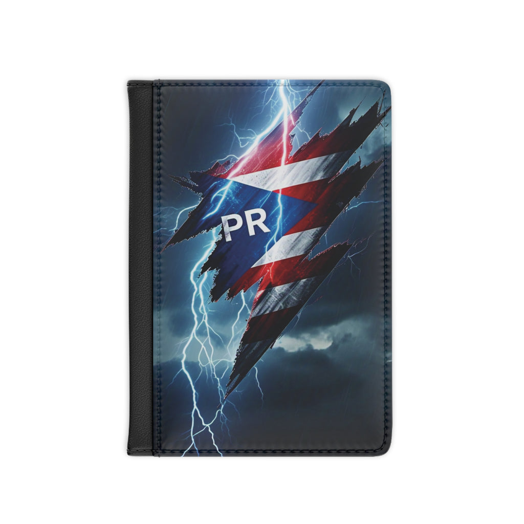 Funda para pasaporte Lightning de Puerto Rico: viaja con estilo