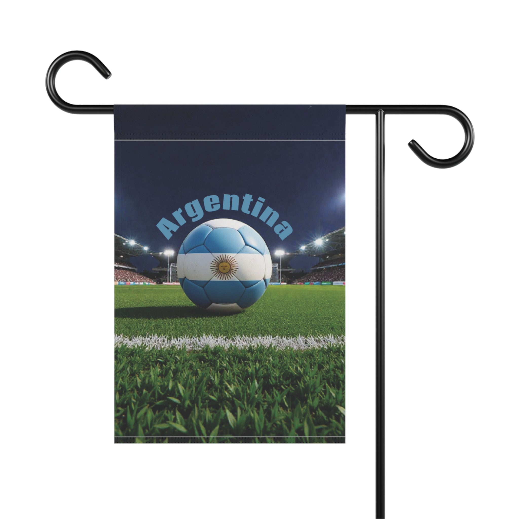 Argentina Soccer Garden Flag – Football Stadium Lawn Banner