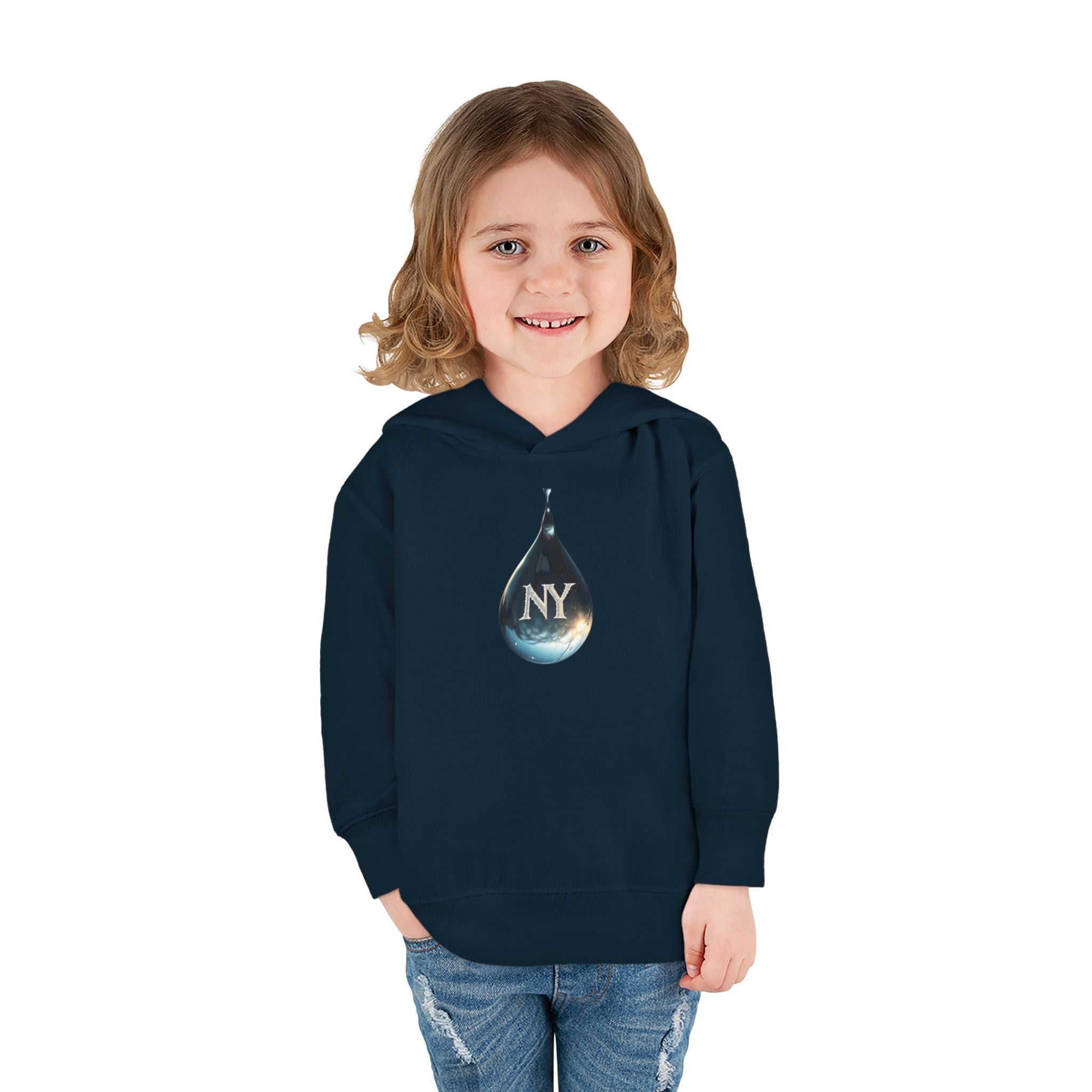 NY-Themed Toddler Pullover Fleece Hoodie