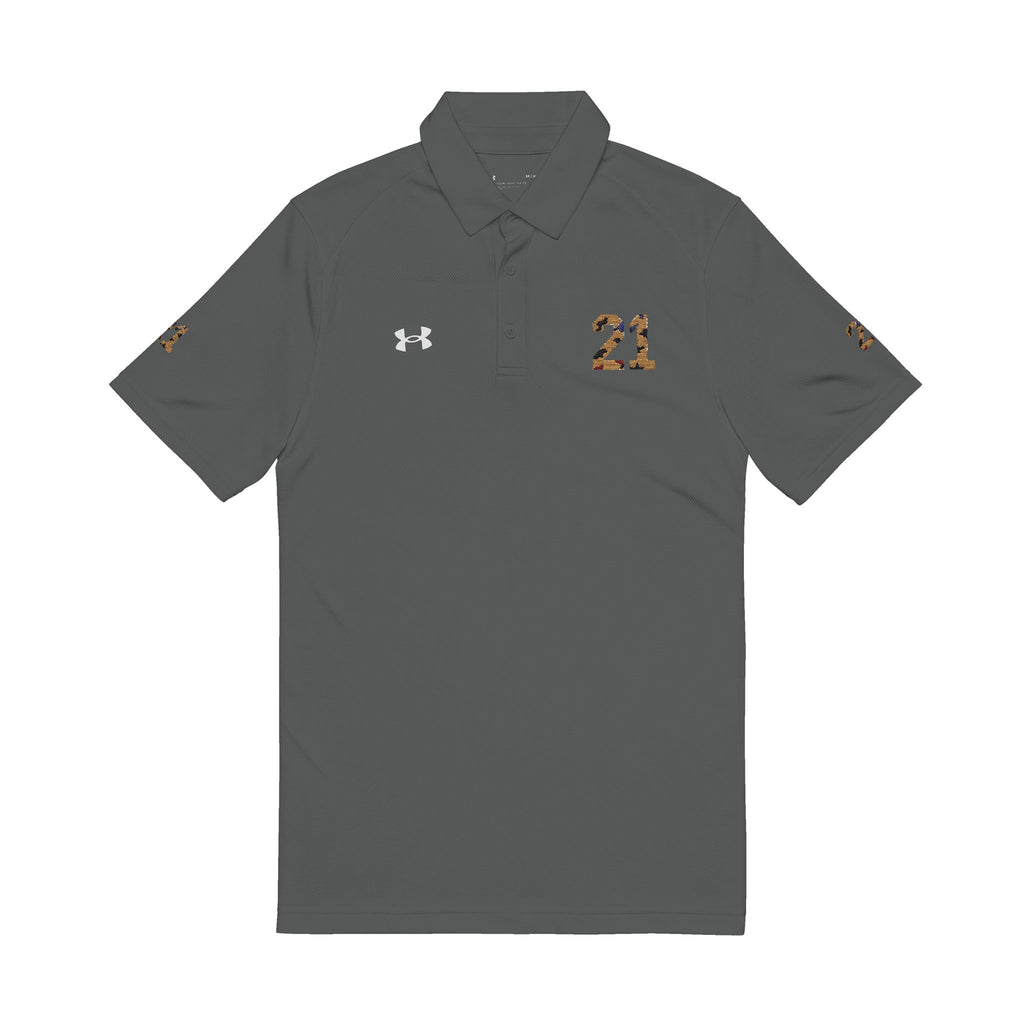 Under Armour® Men's Embroidered Polo Shirt - Classic Style, Casual Elegance, Ideal for Work or Play, Gift for Him, Summer Wardrobe