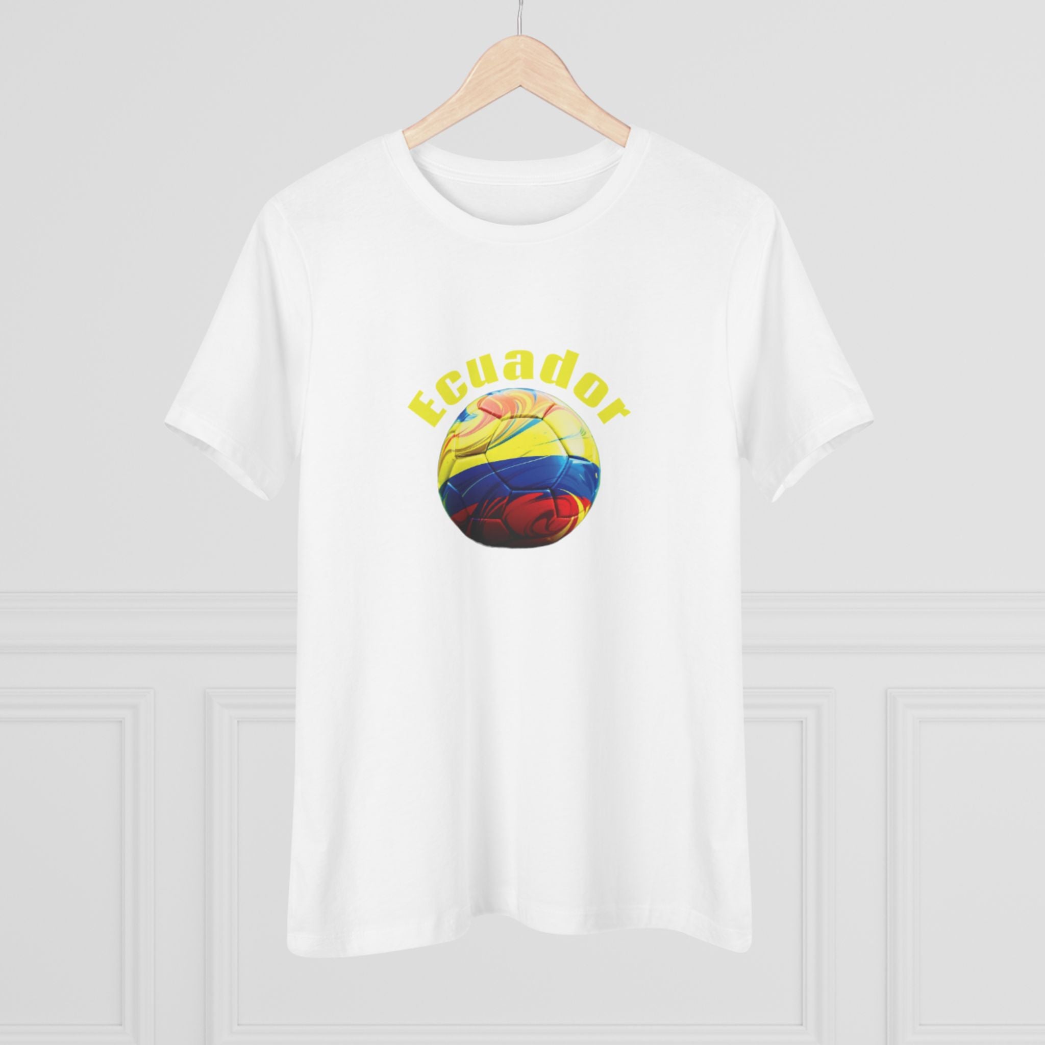 Ecuador Soccer Ball Graphic Tee