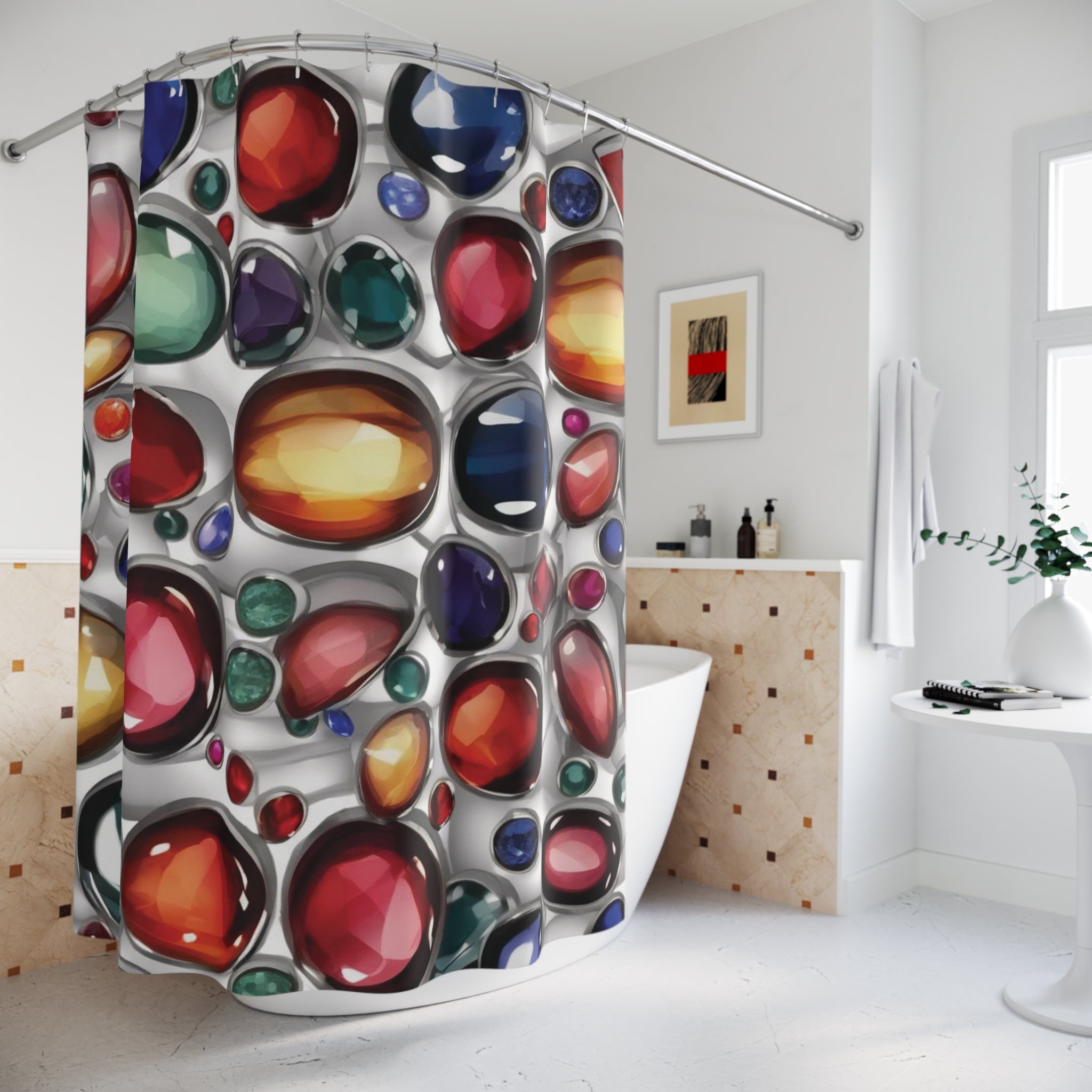Colorful Balls Shower Curtain 