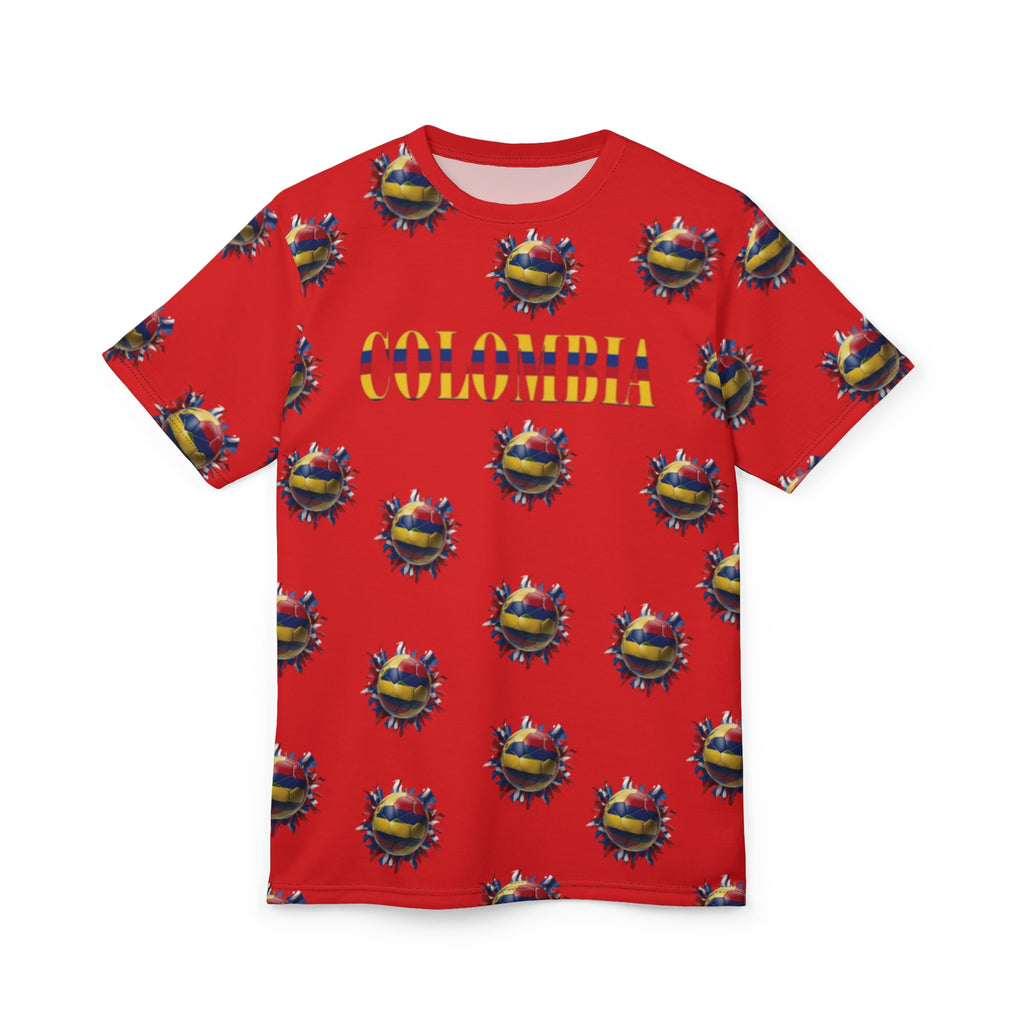 Camiseta colombiana unisex - Tejido de microfibra suave y de primera calidad