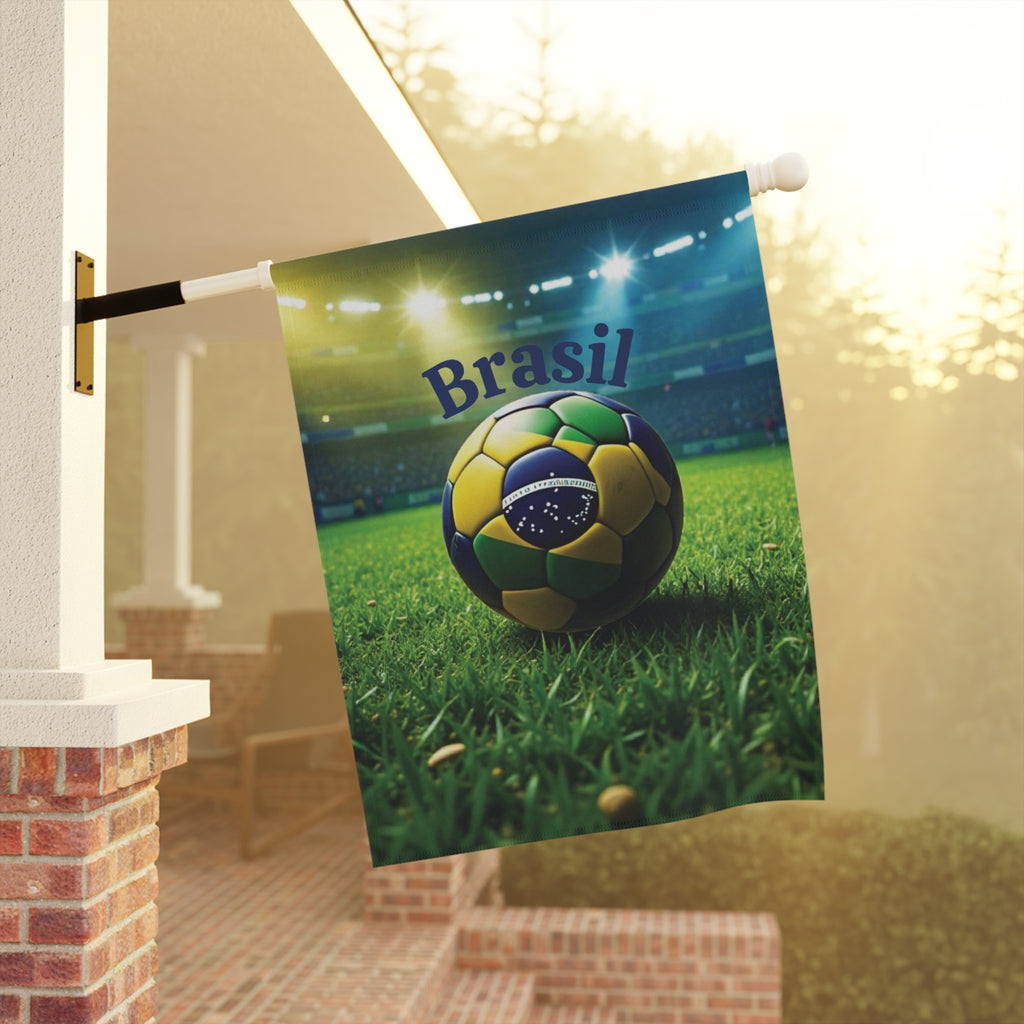 Brasil Soccer Garden Flag – Football Stadium Yard Banner