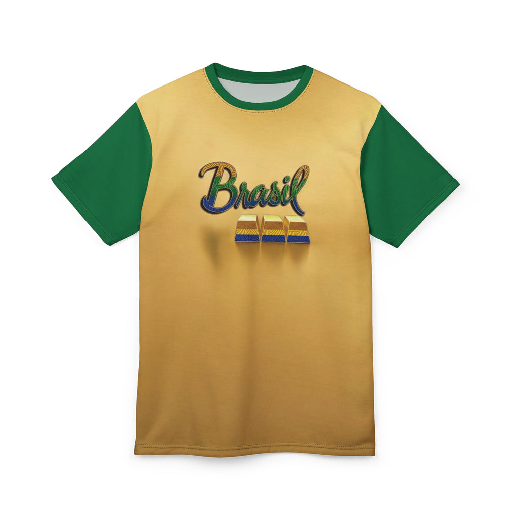 Camiseta unissex do Orgulho Brasileiro - Celebre o Brasil com um design colorido