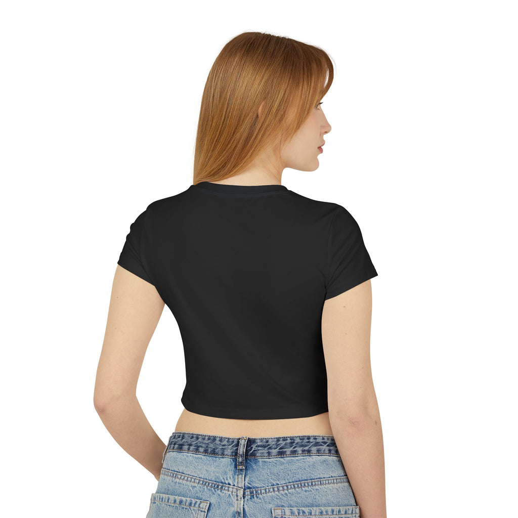 Dallas Women's Baby Tee - Trendy Cropped T-Shirt, Cute Casual Top, Gift for her, Summer Fashion, City Graphic Tee