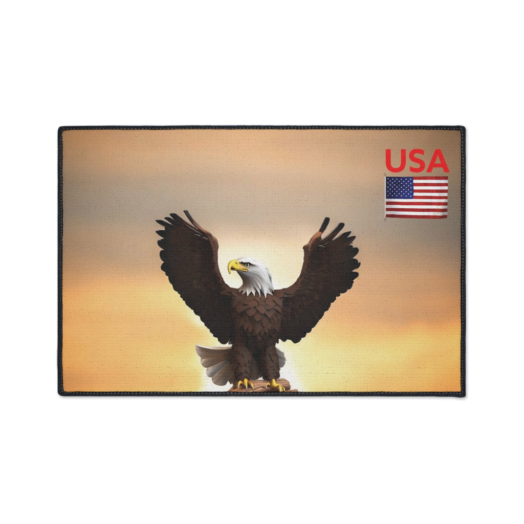 Floor Mat - Eagle Sunset Landscape, Great Gift for Christmas