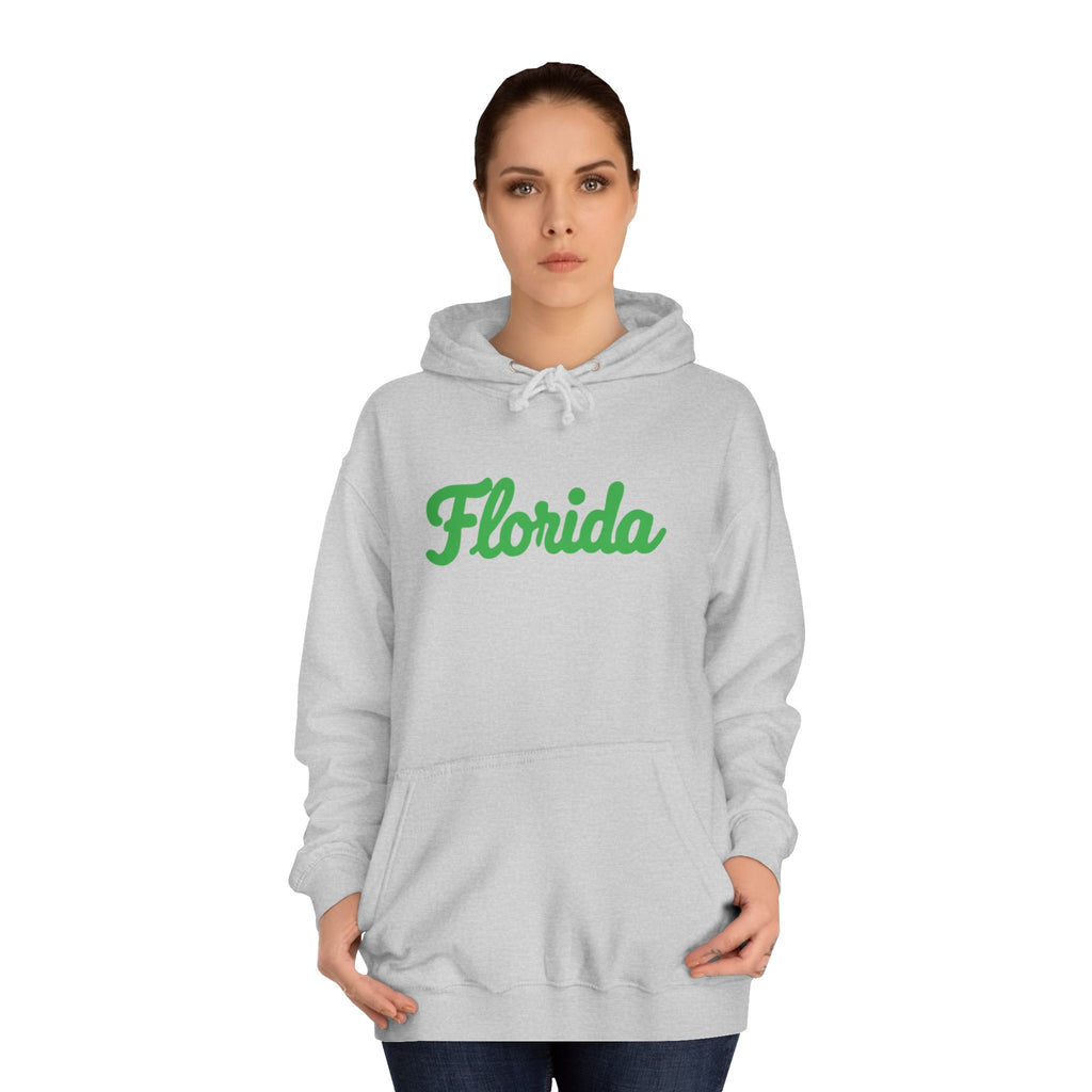 Florida Unisex College Hoodie, Cozy Sweatshirt, College Apparel, Graduation Gift, College Fan Gear, Casual Wear 