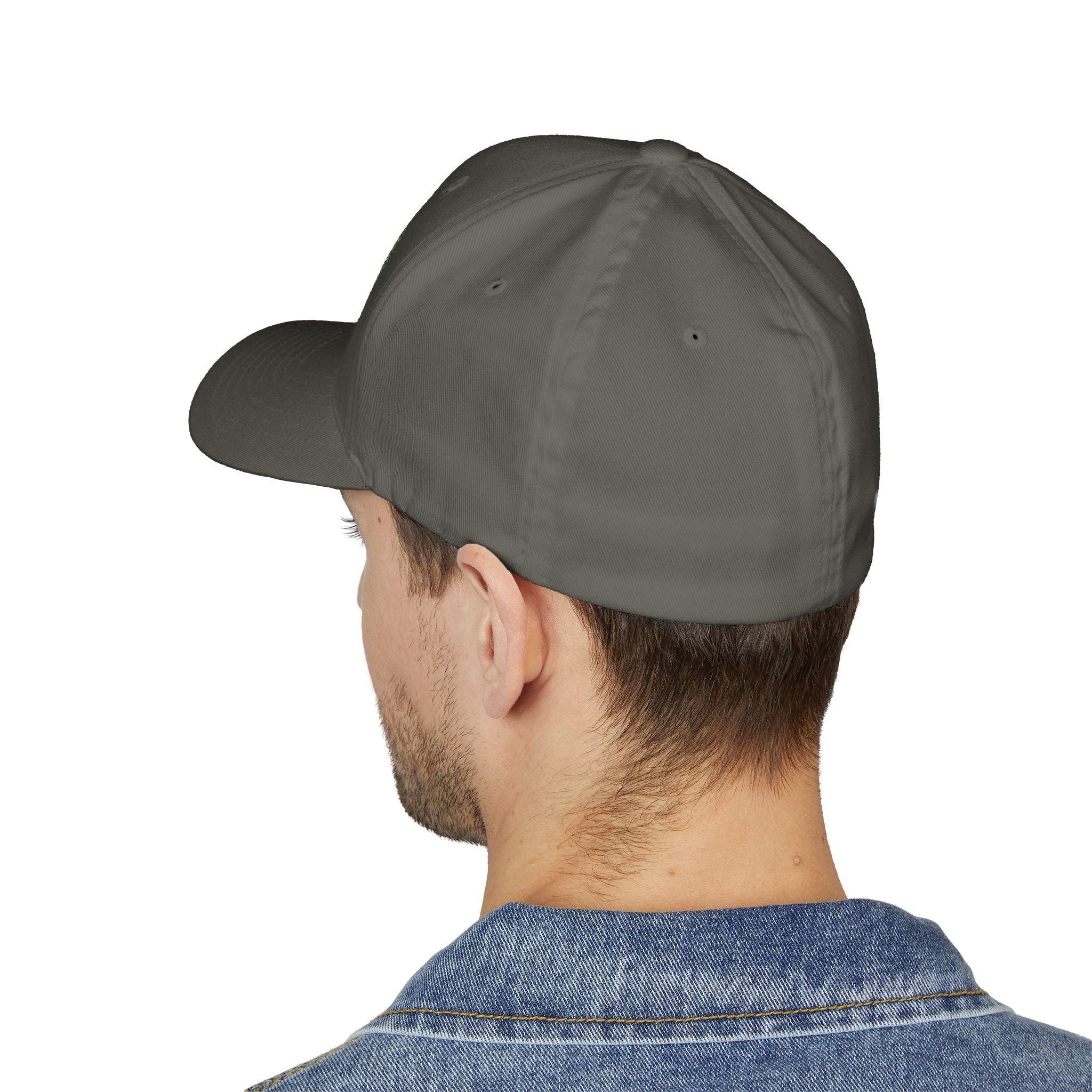 Florida Script Embroidered Cap – Tropical Leaf Stitching
