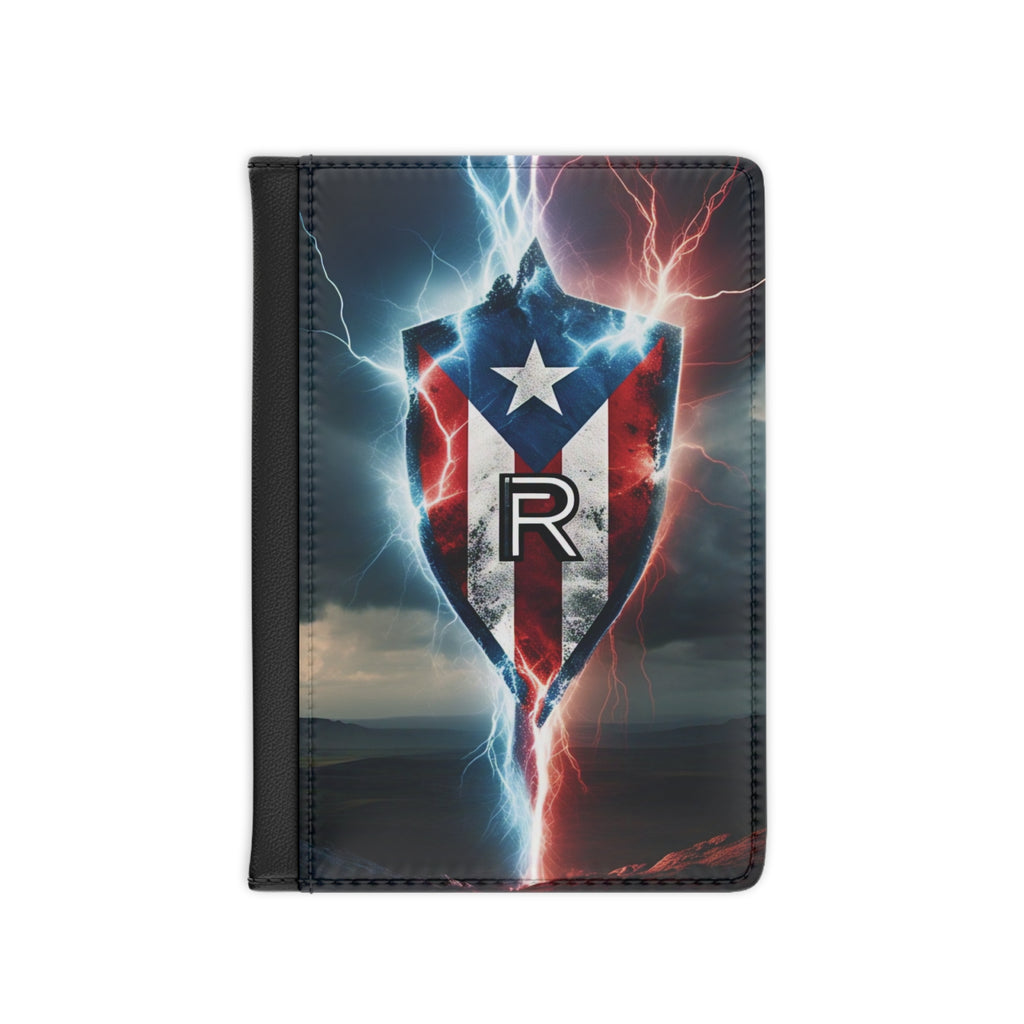 Funda de pasaporte con escudo eléctrico | Imprescindible para aventureros