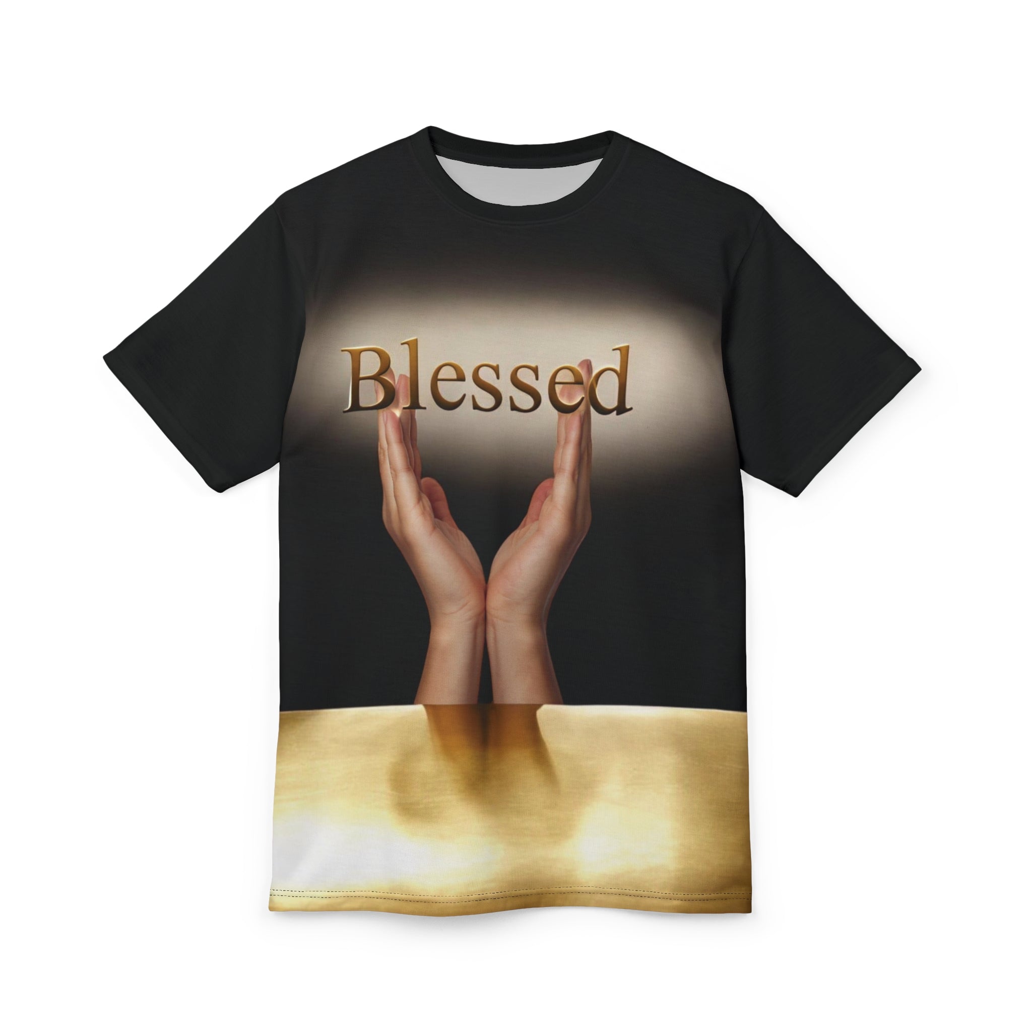 Blessed Unisex Tee - Inspirational Fashion Statement, Gift for Friends, Uplifting Daily Wear, Spiritual Apparel, Celebrations, Gratitude