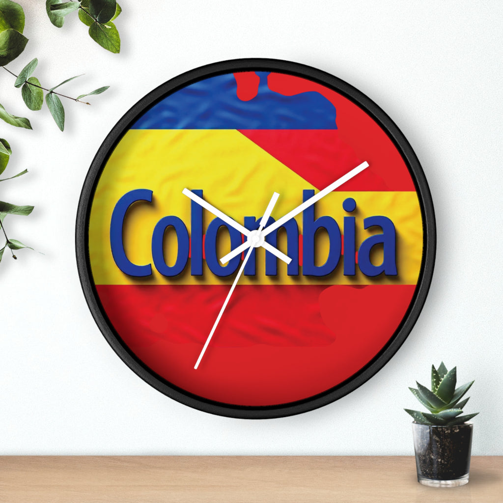 Reloj de pared colombiano