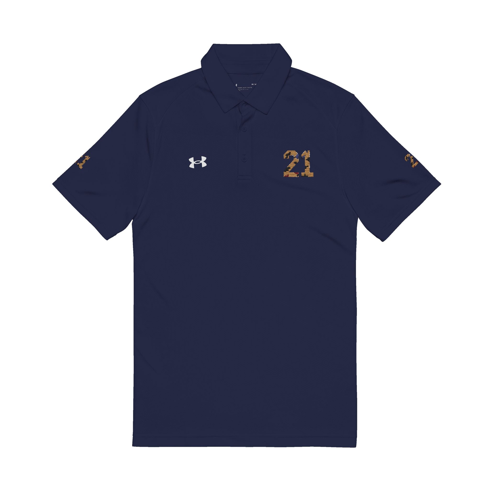 Under Armour® Men's Embroidered Polo Shirt - Classic Style, Casual Elegance, Ideal for Work or Play, Gift for Him, Summer Wardrobe