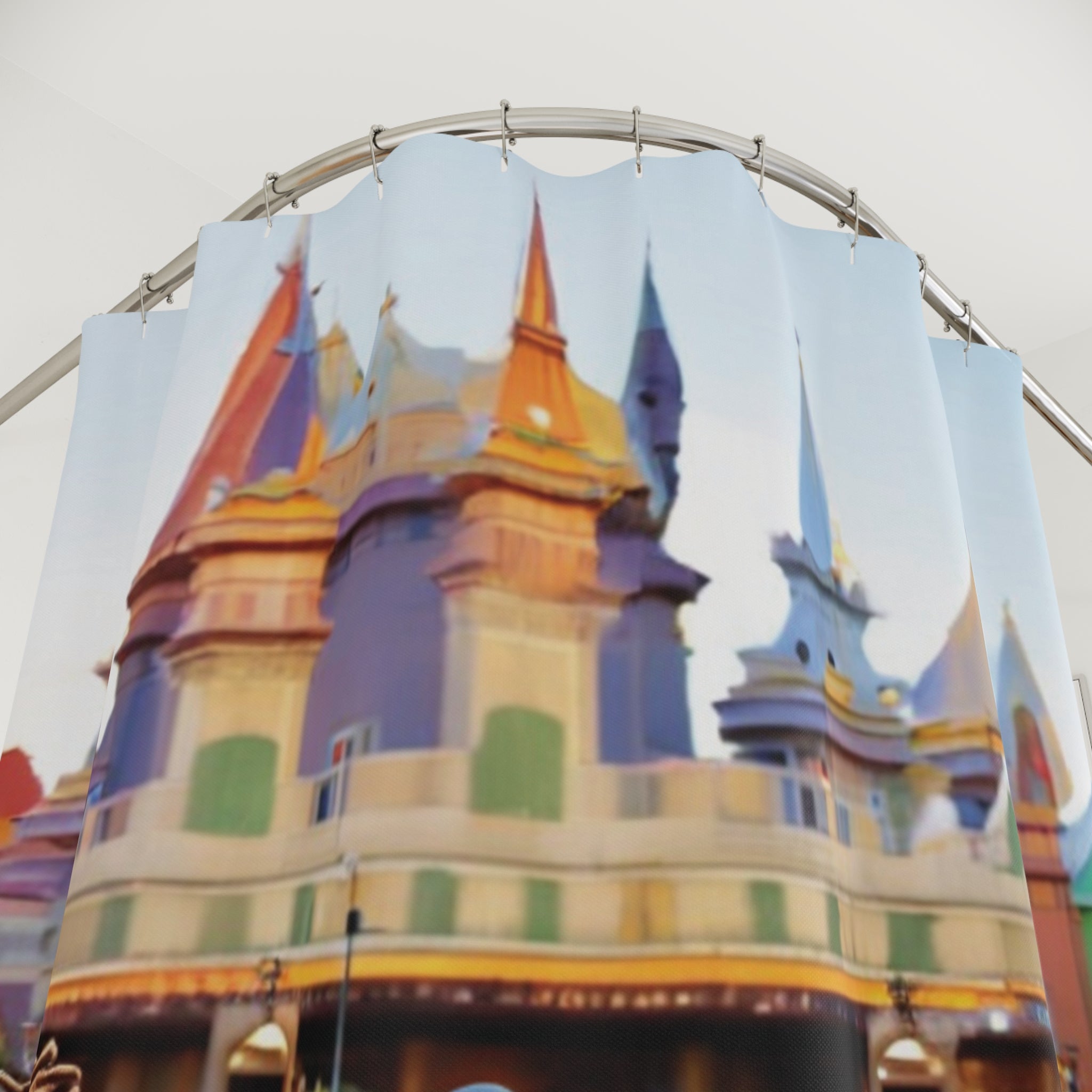 "Castle Adventure" Shower Curtain — Fun Characters in a Magical World