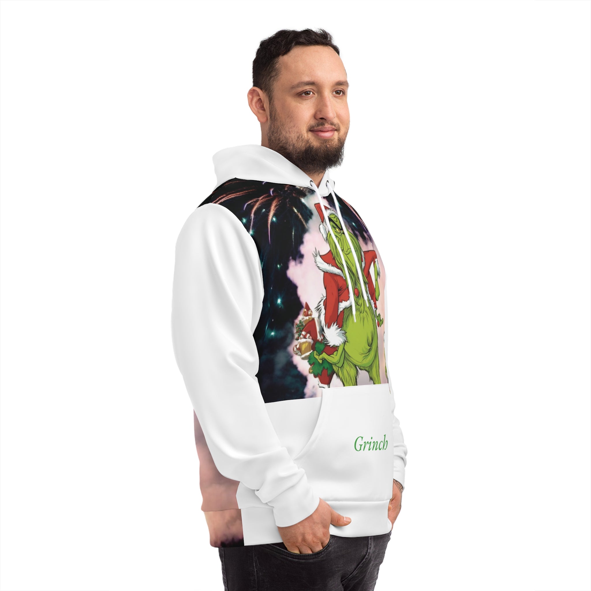 Grinch Christmas Fashion Hoodie (AOP)