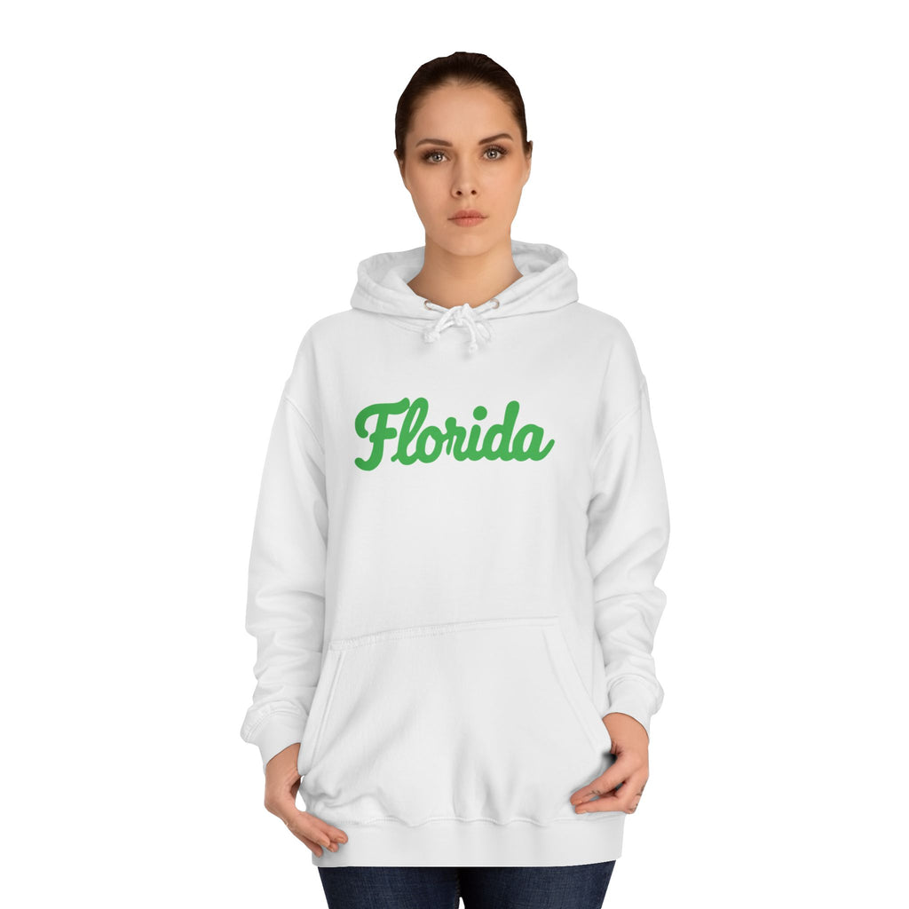 Florida Unisex College Hoodie, Cozy Sweatshirt, College Apparel, Graduation Gift, College Fan Gear, Casual Wear 