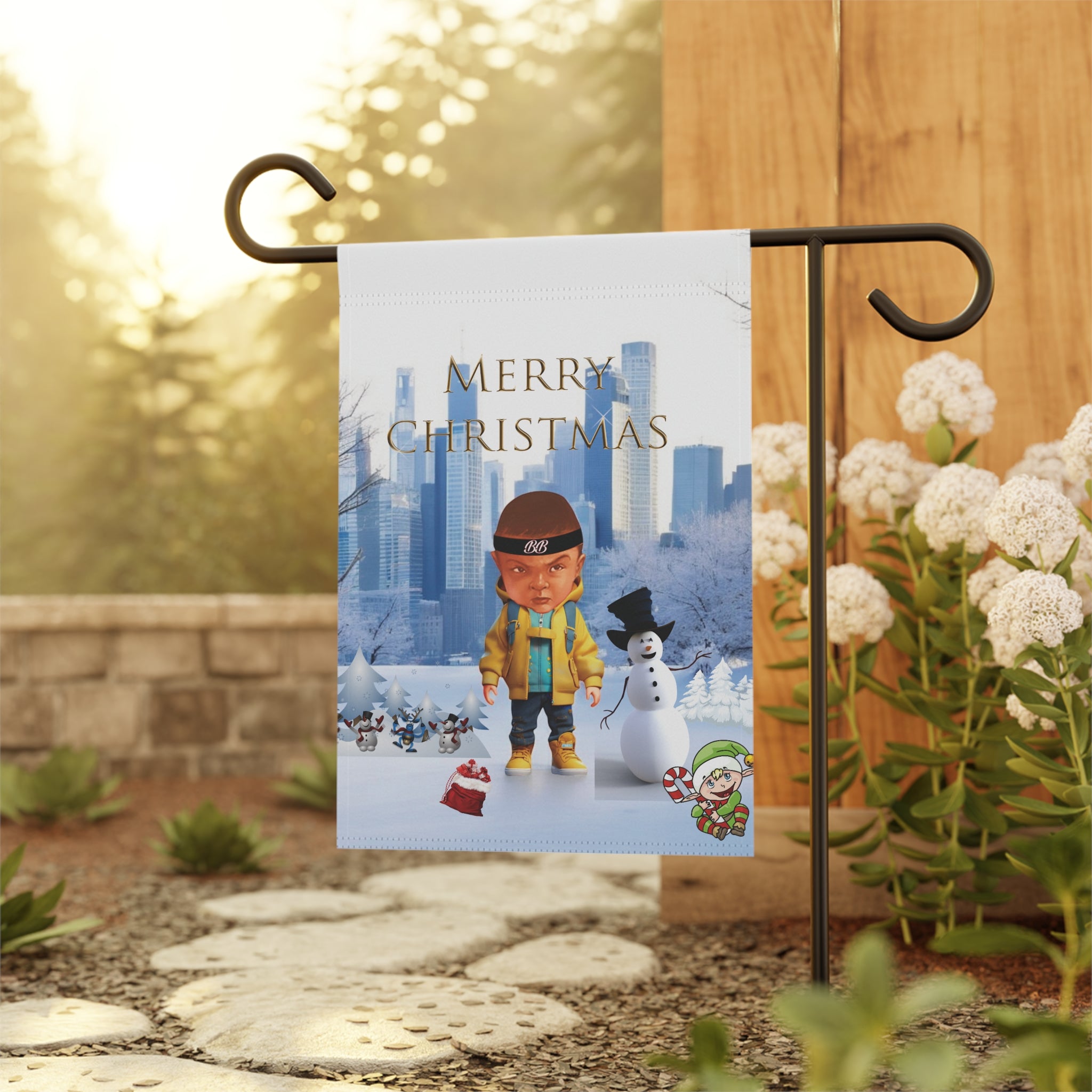 Christmas Garden Banner