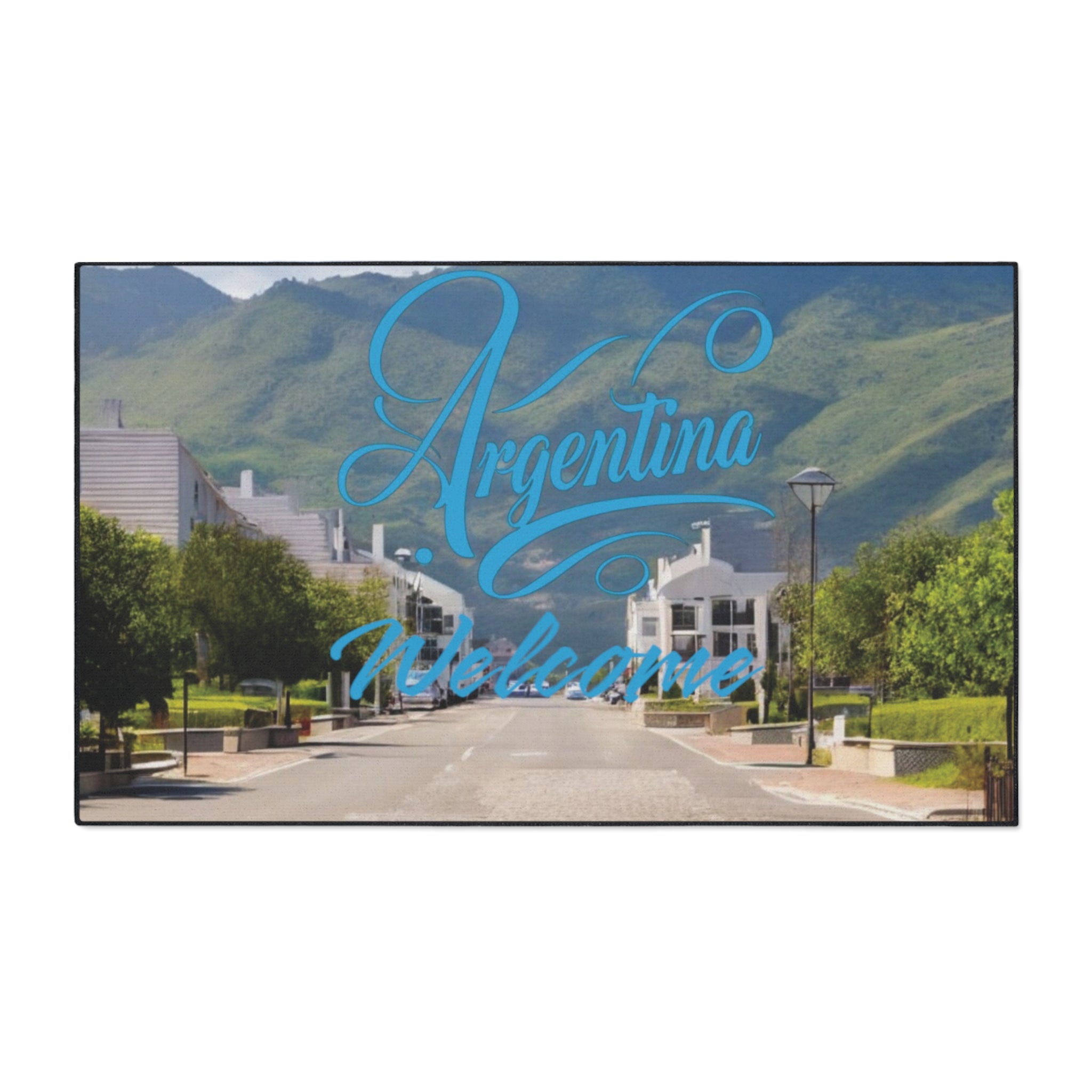 Argentina Welcome - Tapete resistente para piso