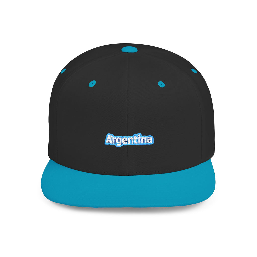 Gorra snapback - Elegante gorra gris argentina para uso casual
