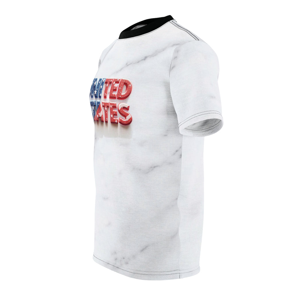 Patriotic Unisex Cut & Sew Tee - USA Inspired Design