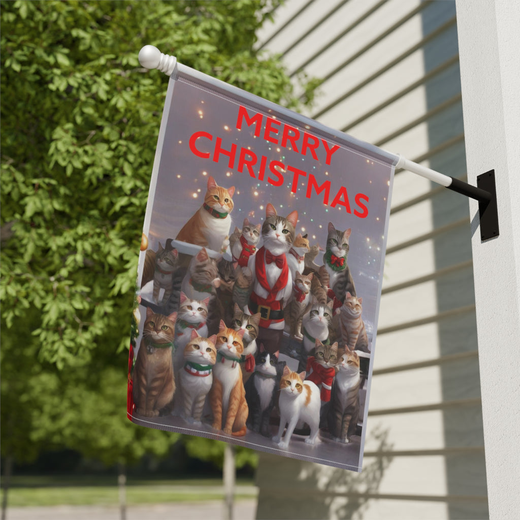 Christmas Cat Banner