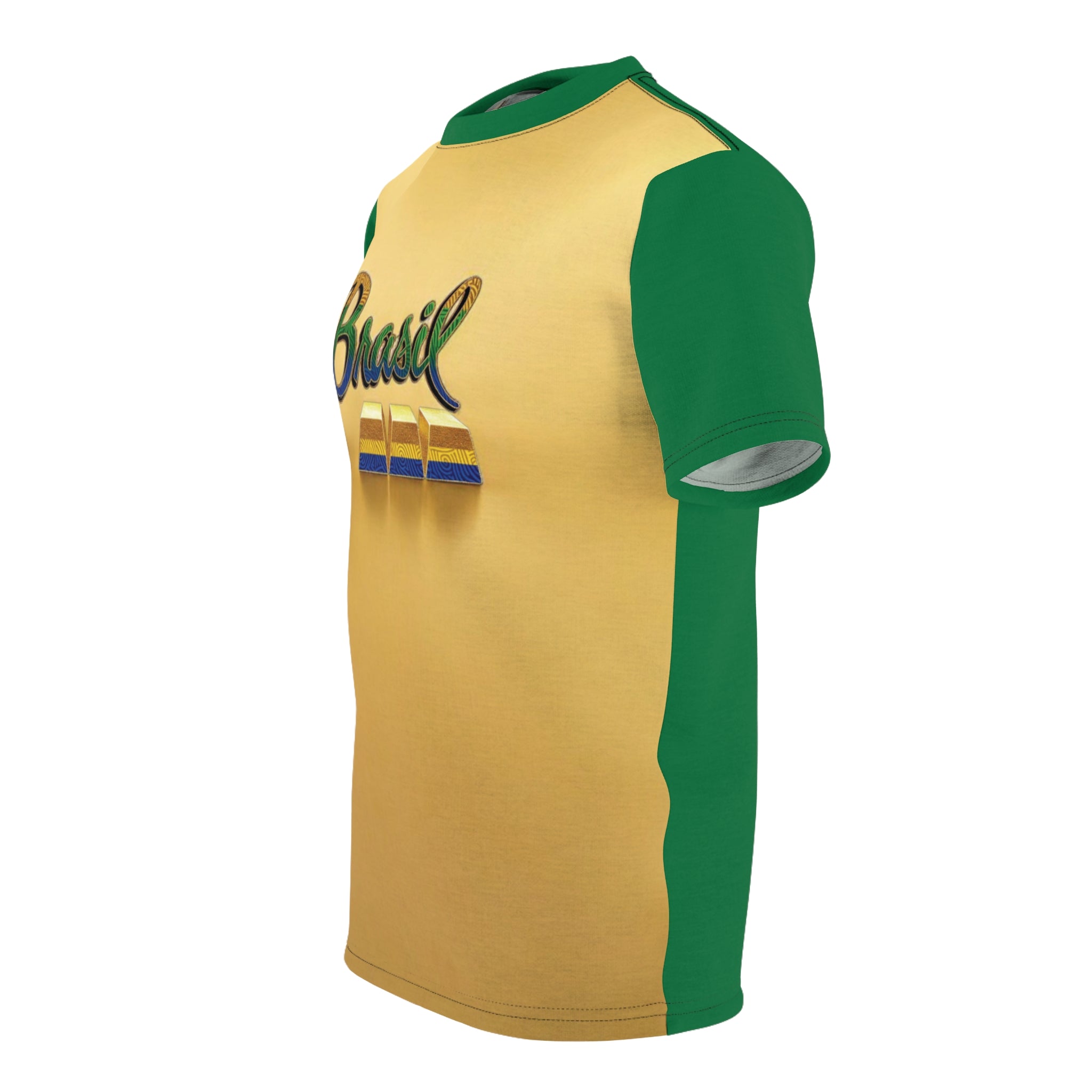 Camiseta unissex do Orgulho Brasileiro - Celebre o Brasil com um design colorido