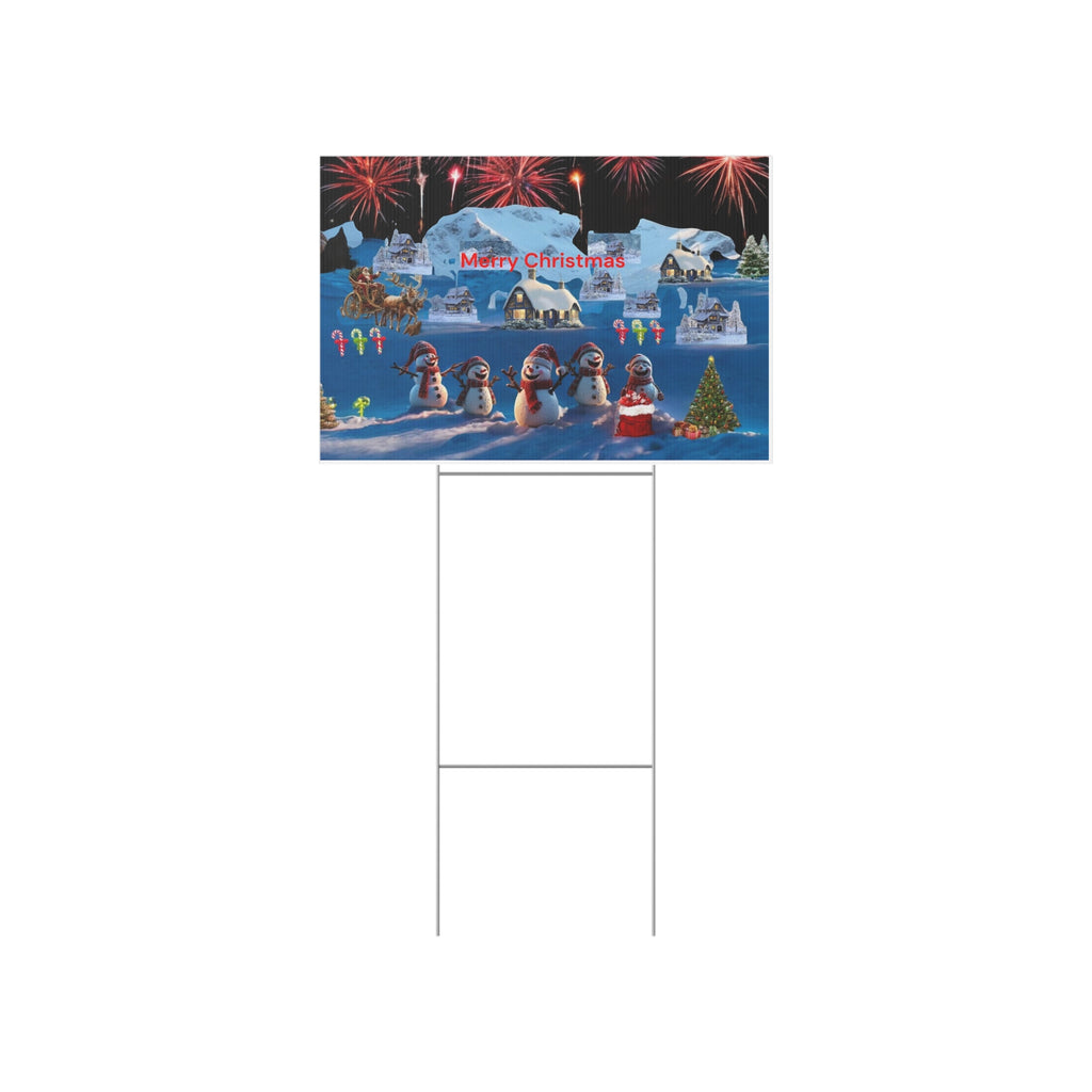 Christmas Lawn Sign