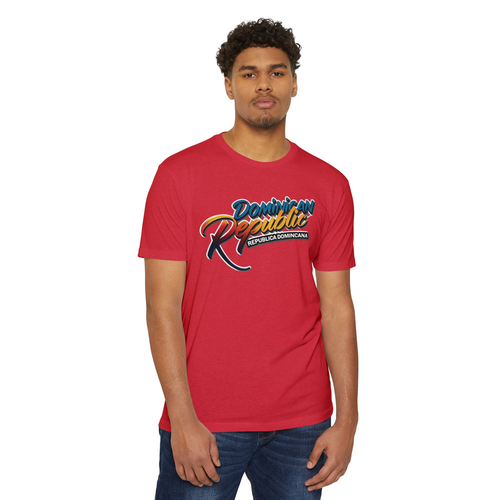 Dominican Republic Graphic T-Shirt - Unisex CVC Jersey Tee for Travel Lovers