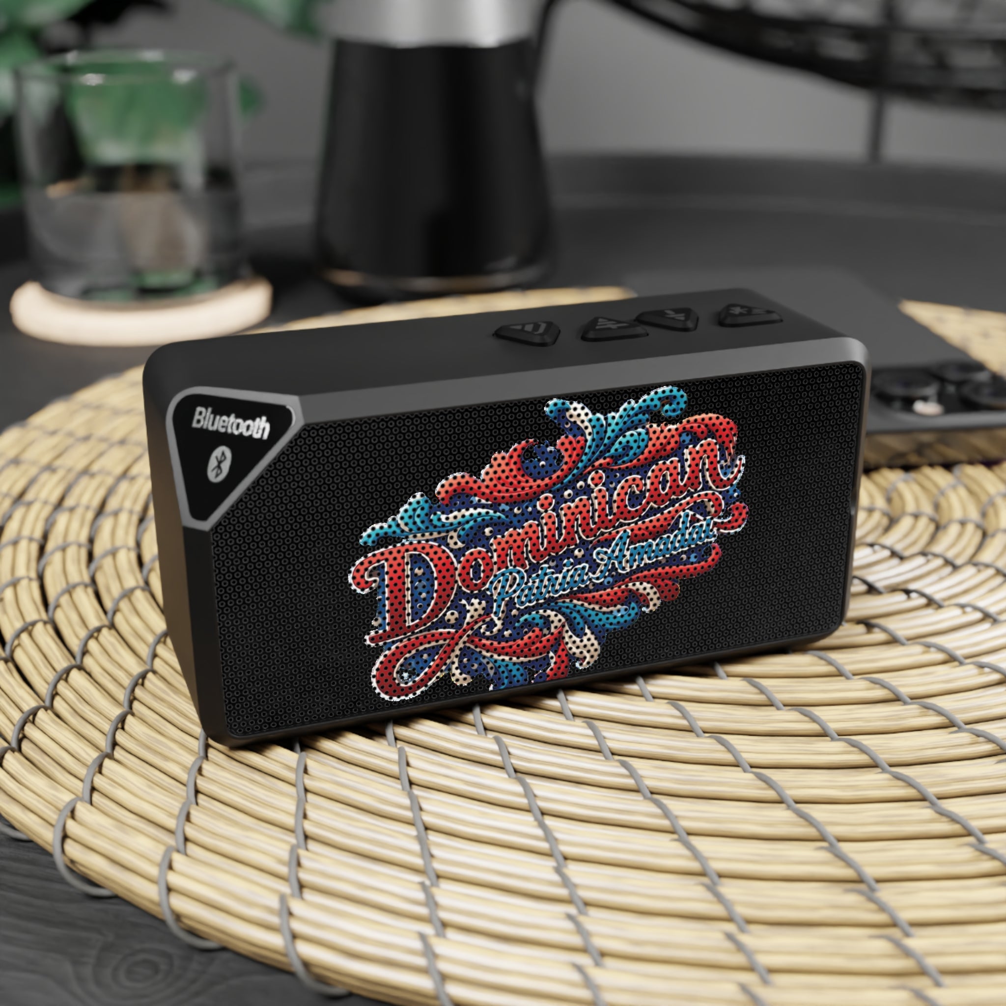 Altavoz Bluetooth Dominican Vibe - Sistema de sonido inalámbrico portátil